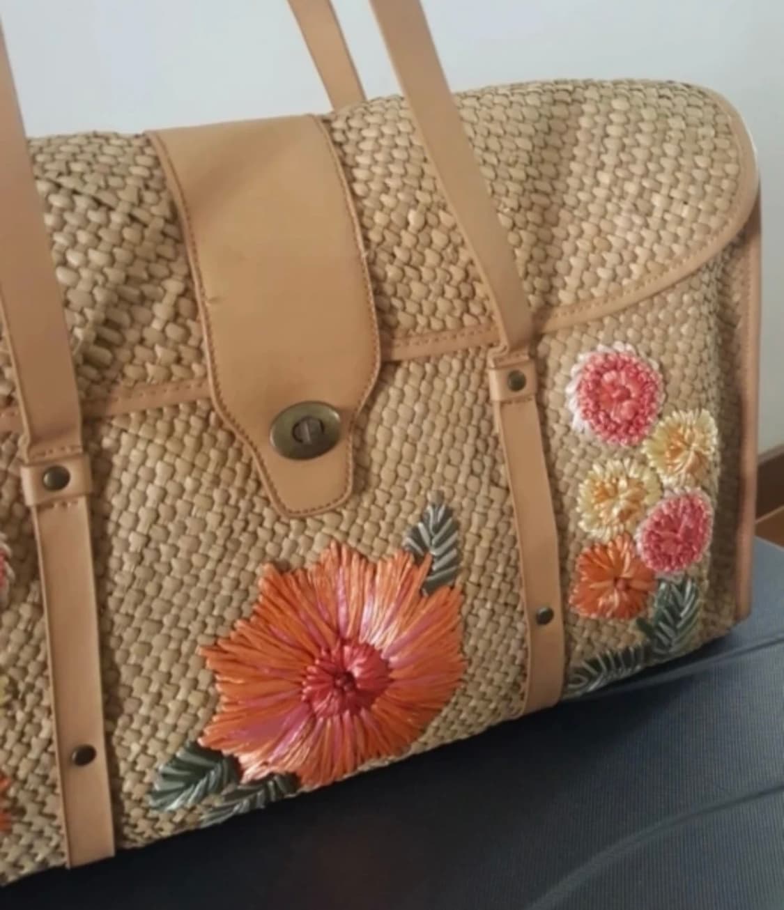 빈티지 라탄백 상품이미지6