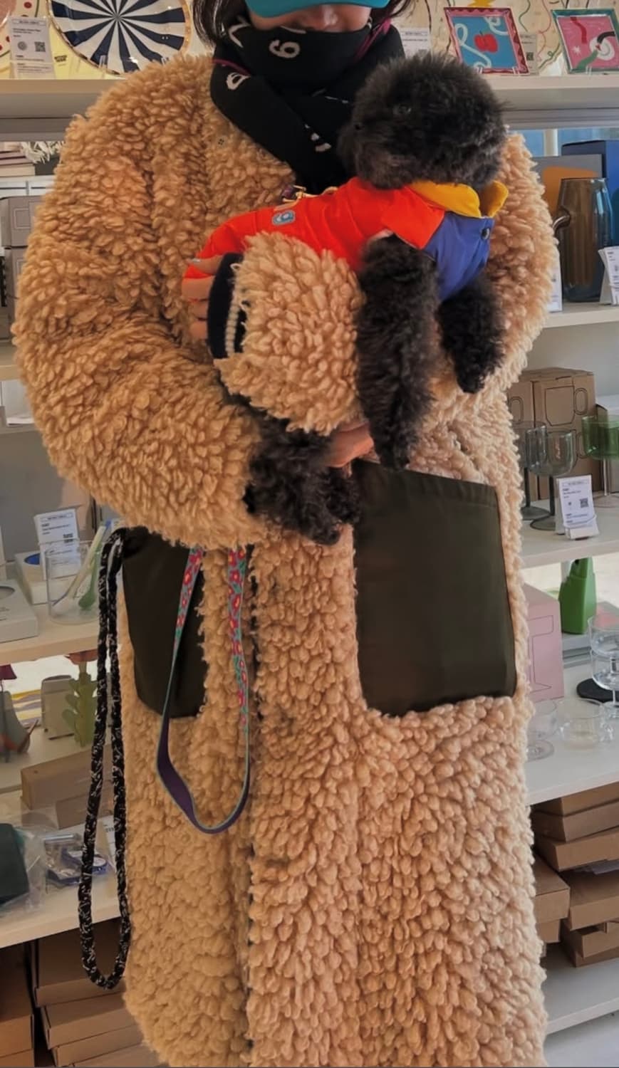 R13 뽀글이 퍼 코트 (L) 상품이미지3