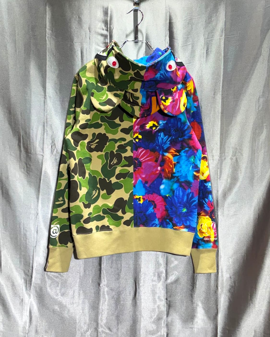 S BAPE x Mika Ninagawa 샤크 카모플라워 패턴 리미티드  상품이미지5