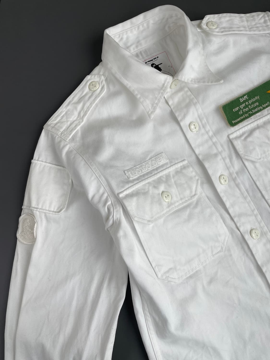 [M] BAPE 베이프 여성 유틸리티 셔츠 상품이미지6