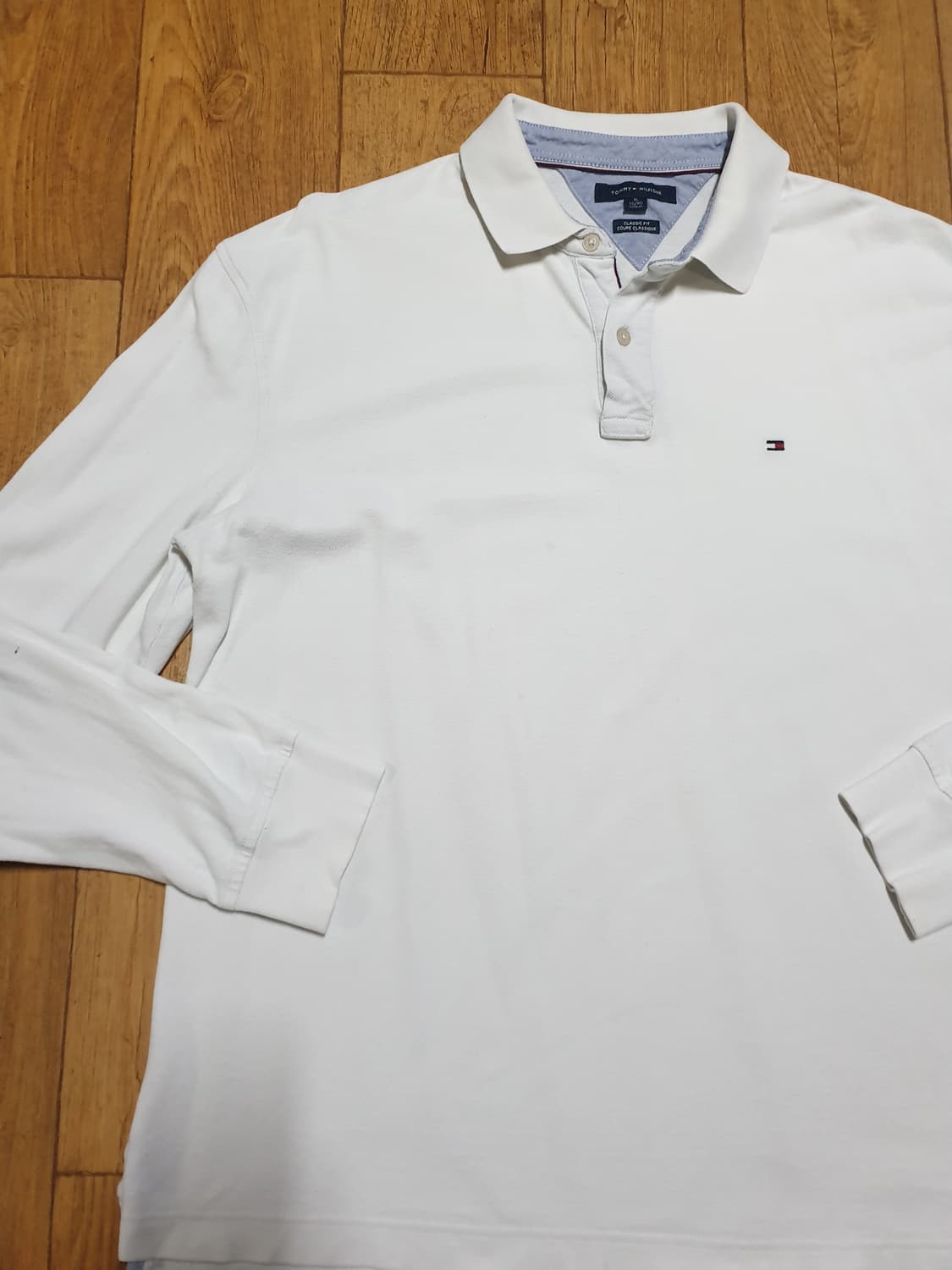 1139 타미힐피거 긴팔 카라티 성인 120 입니다 상품이미지4