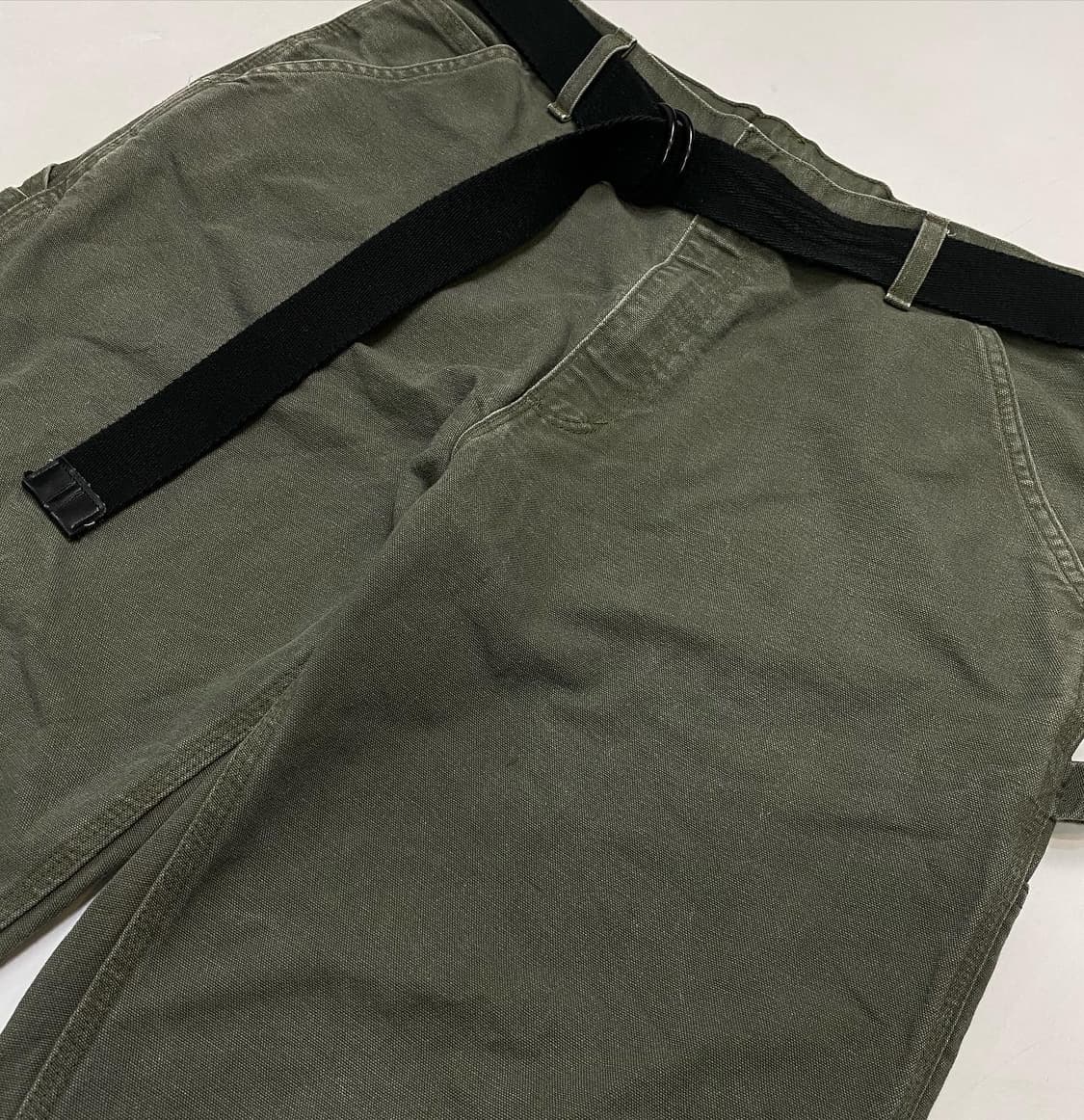 CARHARTT(칼하트)카펜더 데님 와이드 워크팬츠 상품이미지2