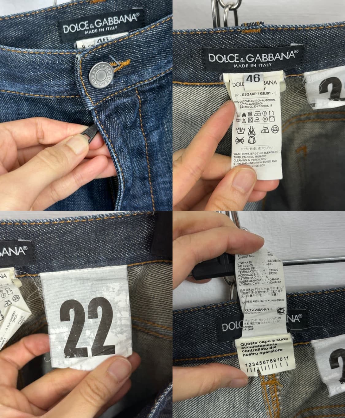 Dolce & Gabbana 2000s Archive 'Number 22 상품이미지8