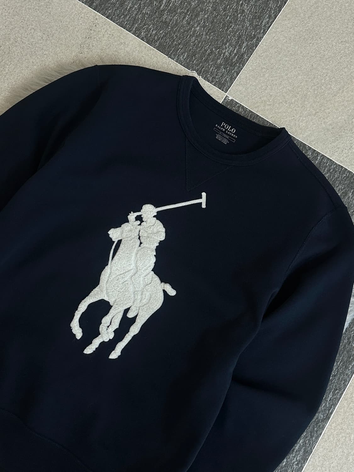 폴로 랄프로렌 빅포니 네이비 맨투맨 상품이미지6