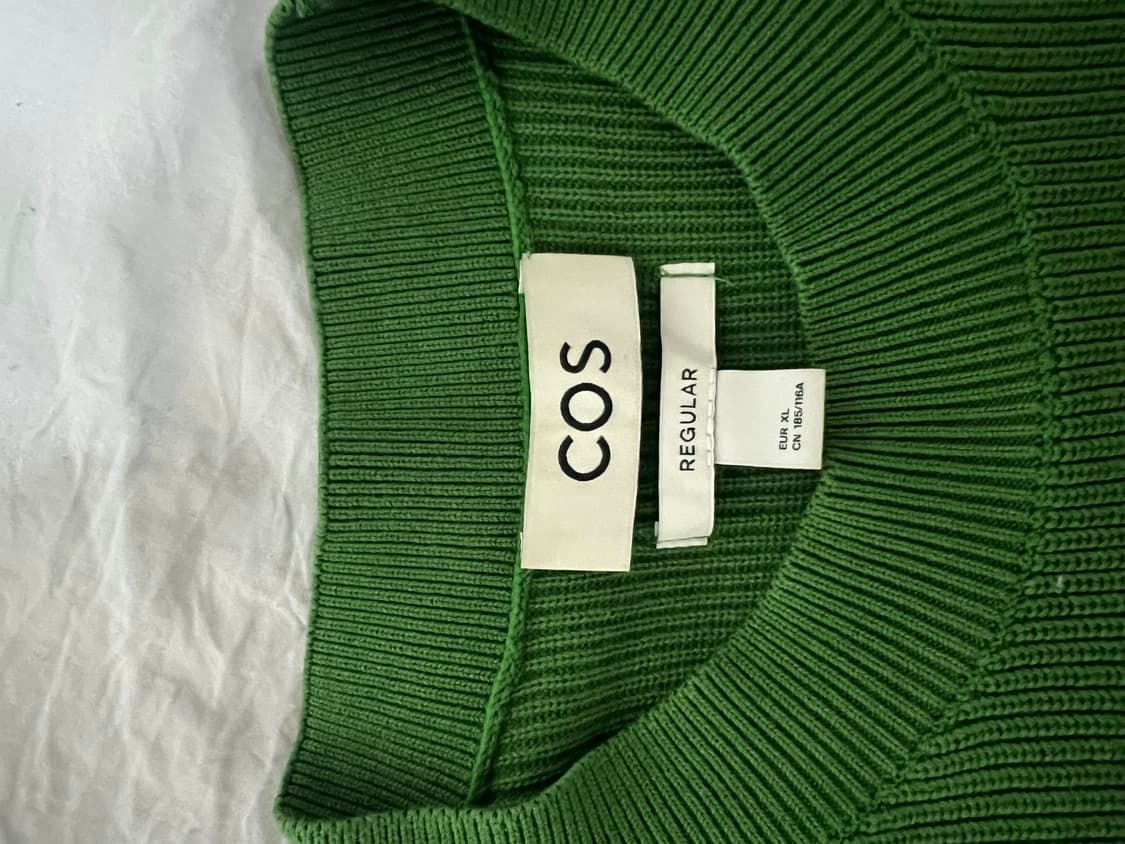 COS 코스 레귤러핏 크루넥 니트 XL 상품이미지3