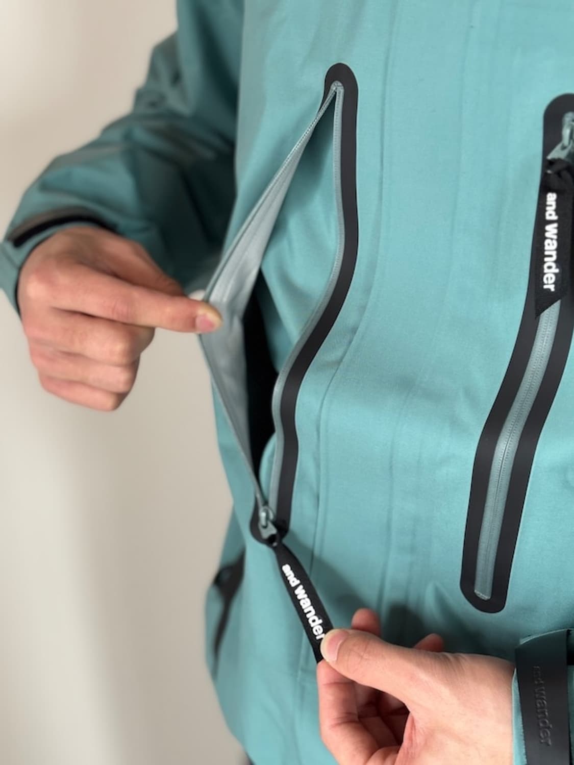 [XL] 앤드원더 2.5L 하이킹 레인자켓 상품이미지5
