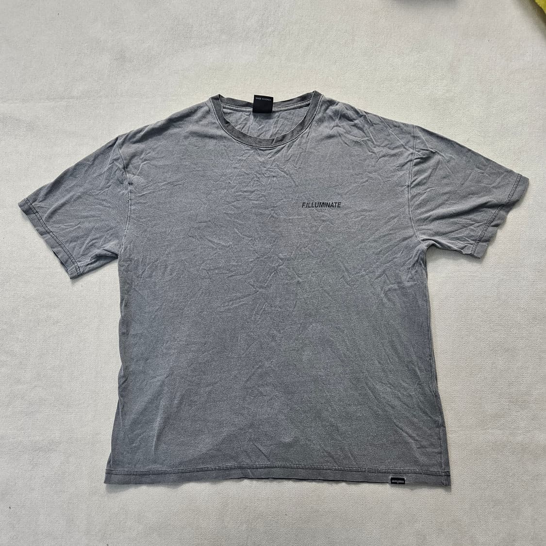 L 필루미네이트 그레이 반팔티 0312Y 상품이미지1