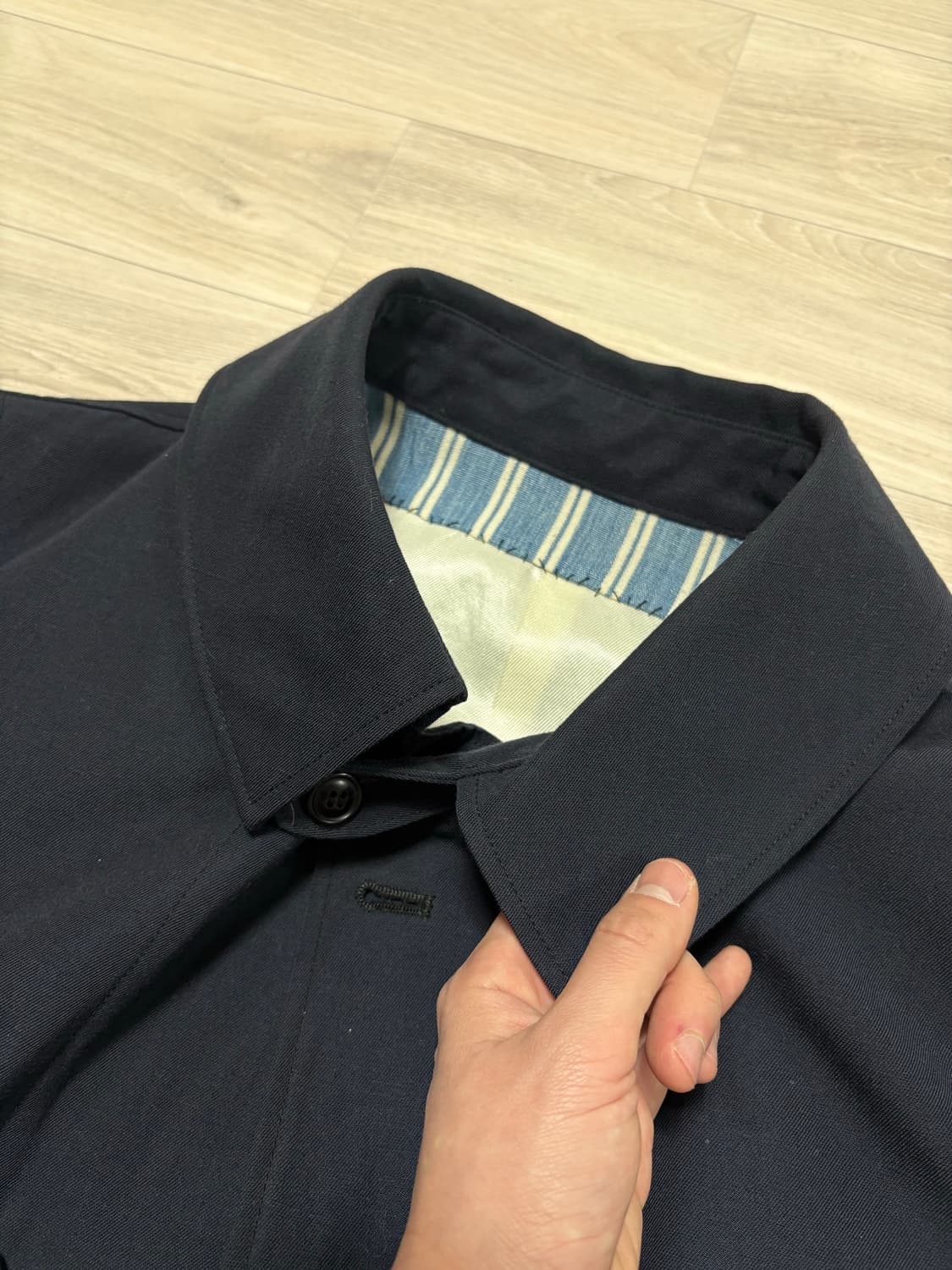 비즈빔 20AW 그리즈 몽키코트 (3) navy 상품이미지3