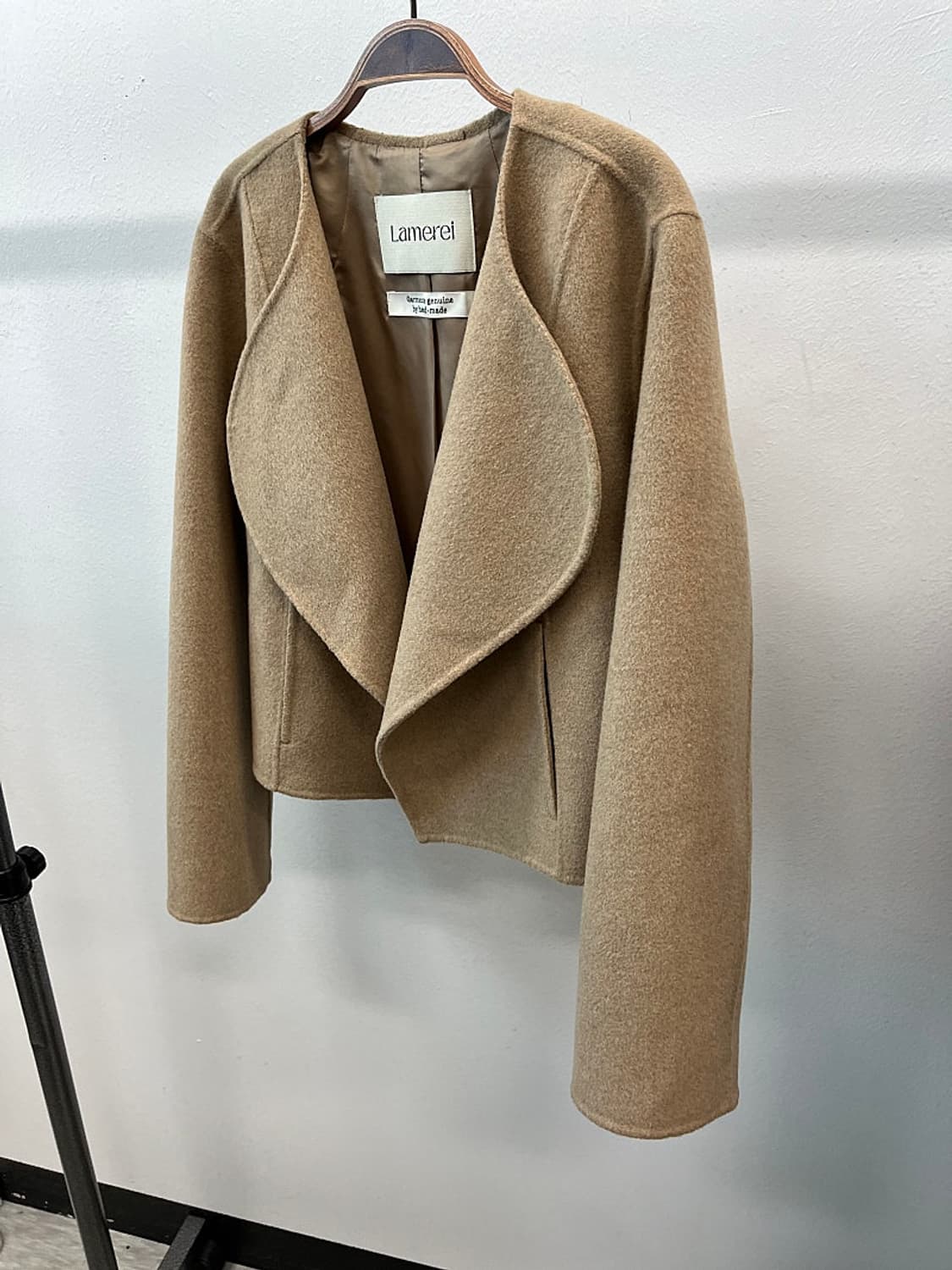 여) 라메레이 25ss 베이지 캐시미어 자켓  상품이미지3