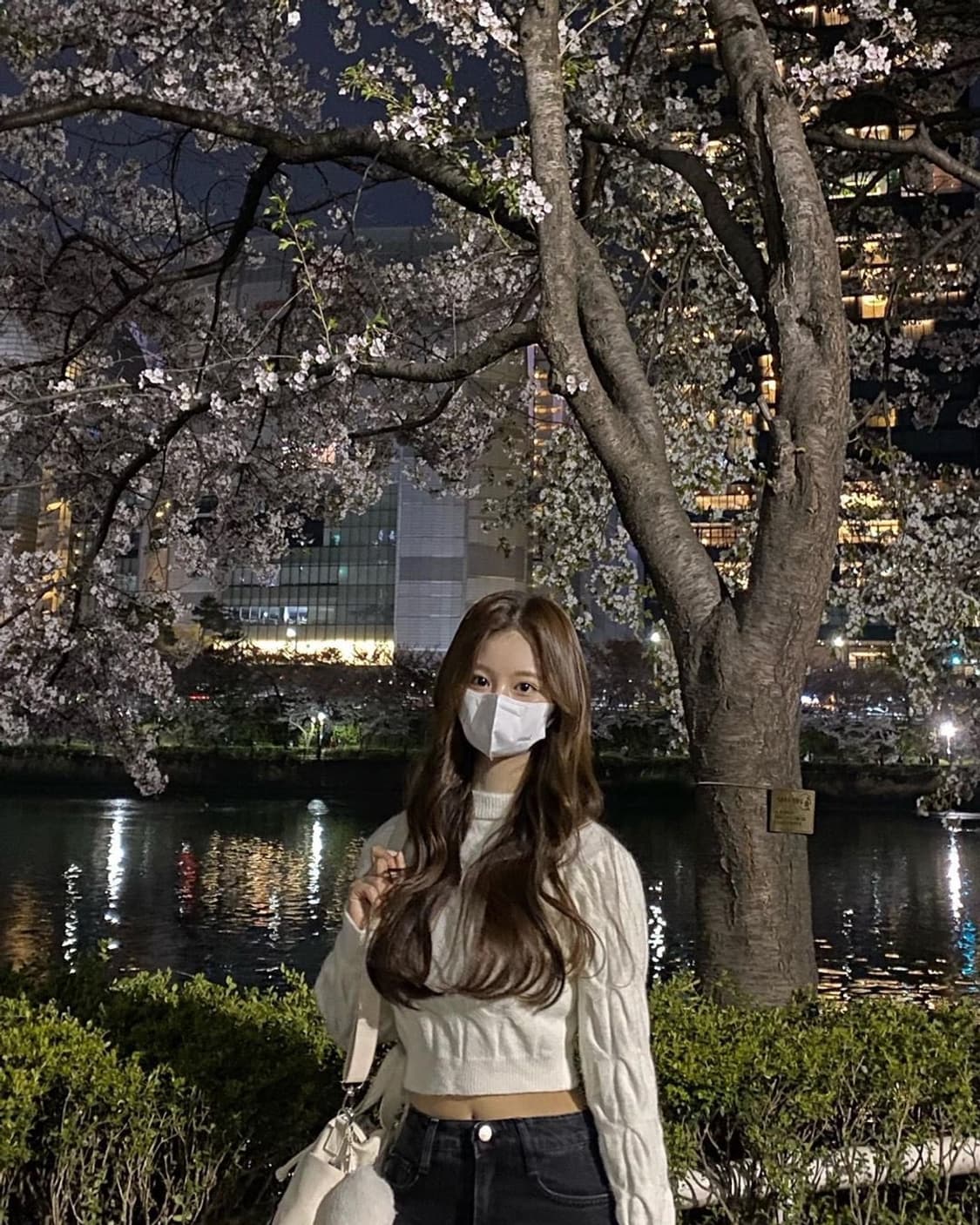 캉골 샐리 캔버스 버켓백 3810 아이보리 상품이미지2