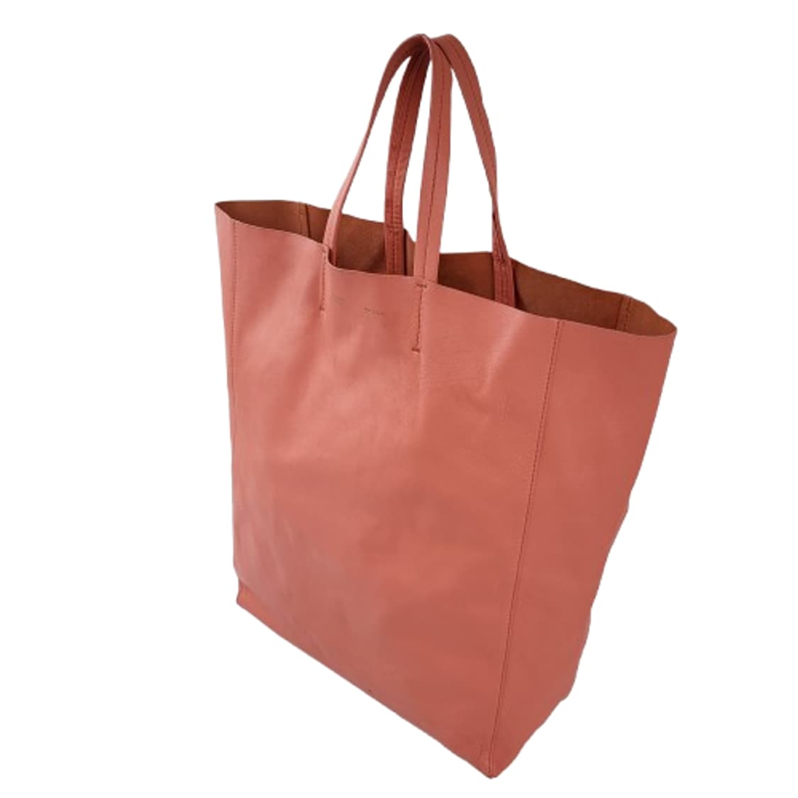 정품 셀린느 비비드핑크 램스킨 카바스 팬텀 토트백 상품이미지4