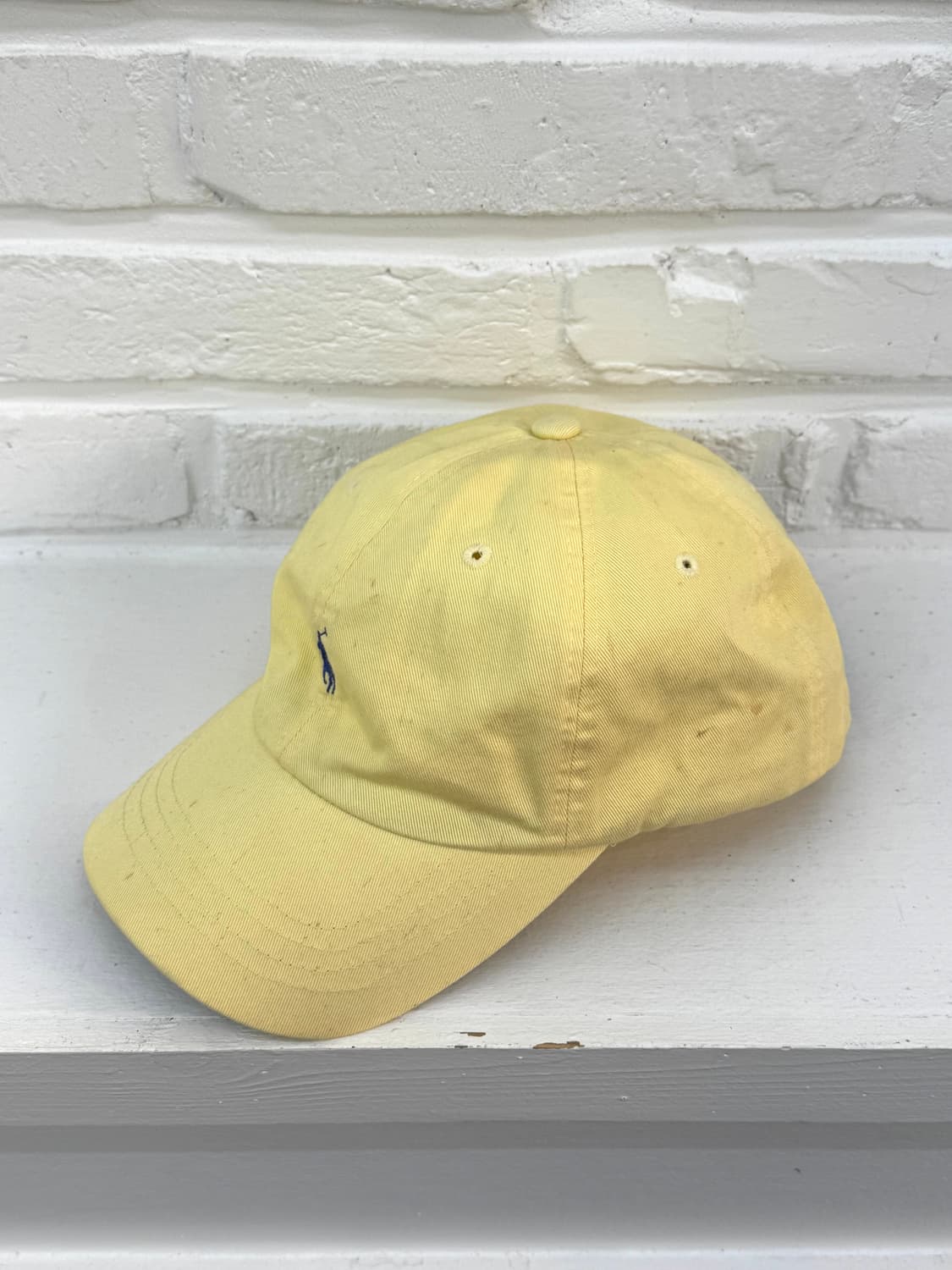 폴로 옐로우 볼캡 상품이미지1