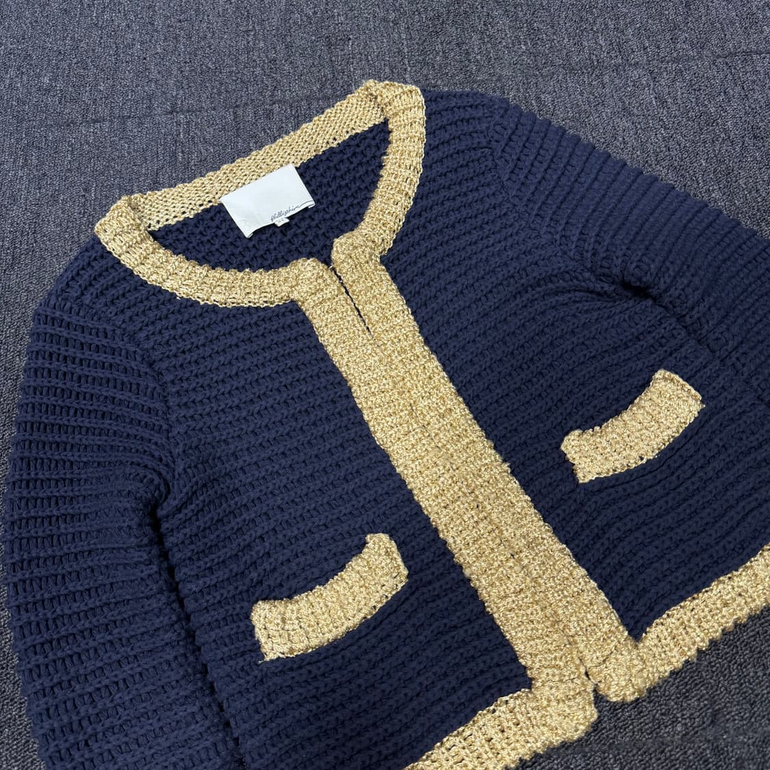 3.1필립림 니트 트위드 자켓 상품이미지2