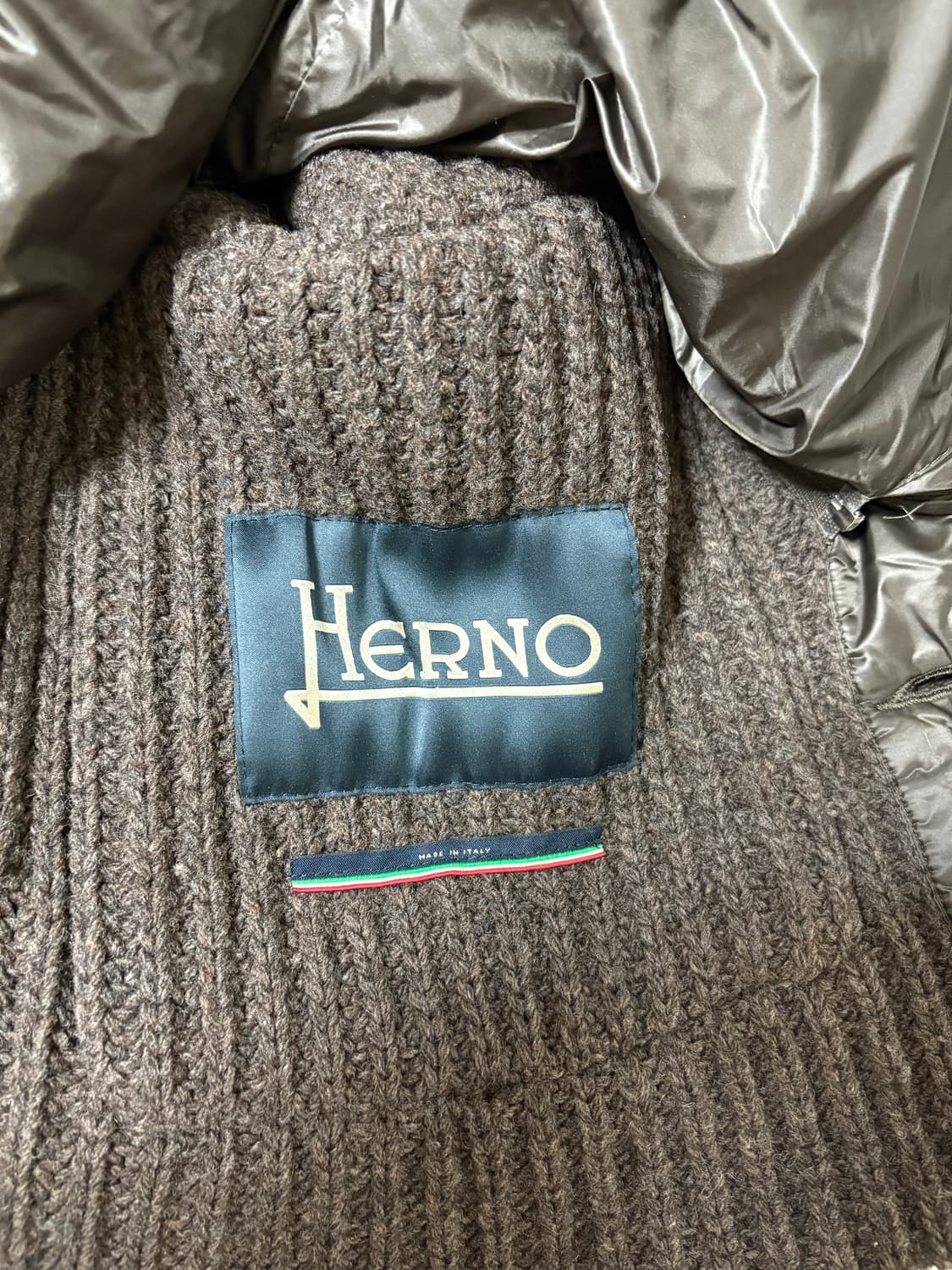 [46]에르노(HERNO) 울탈부착 다운자켓 상품이미지7
