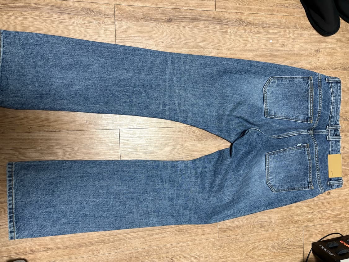 유스 플레어 데님 미드블루 s 상품이미지4