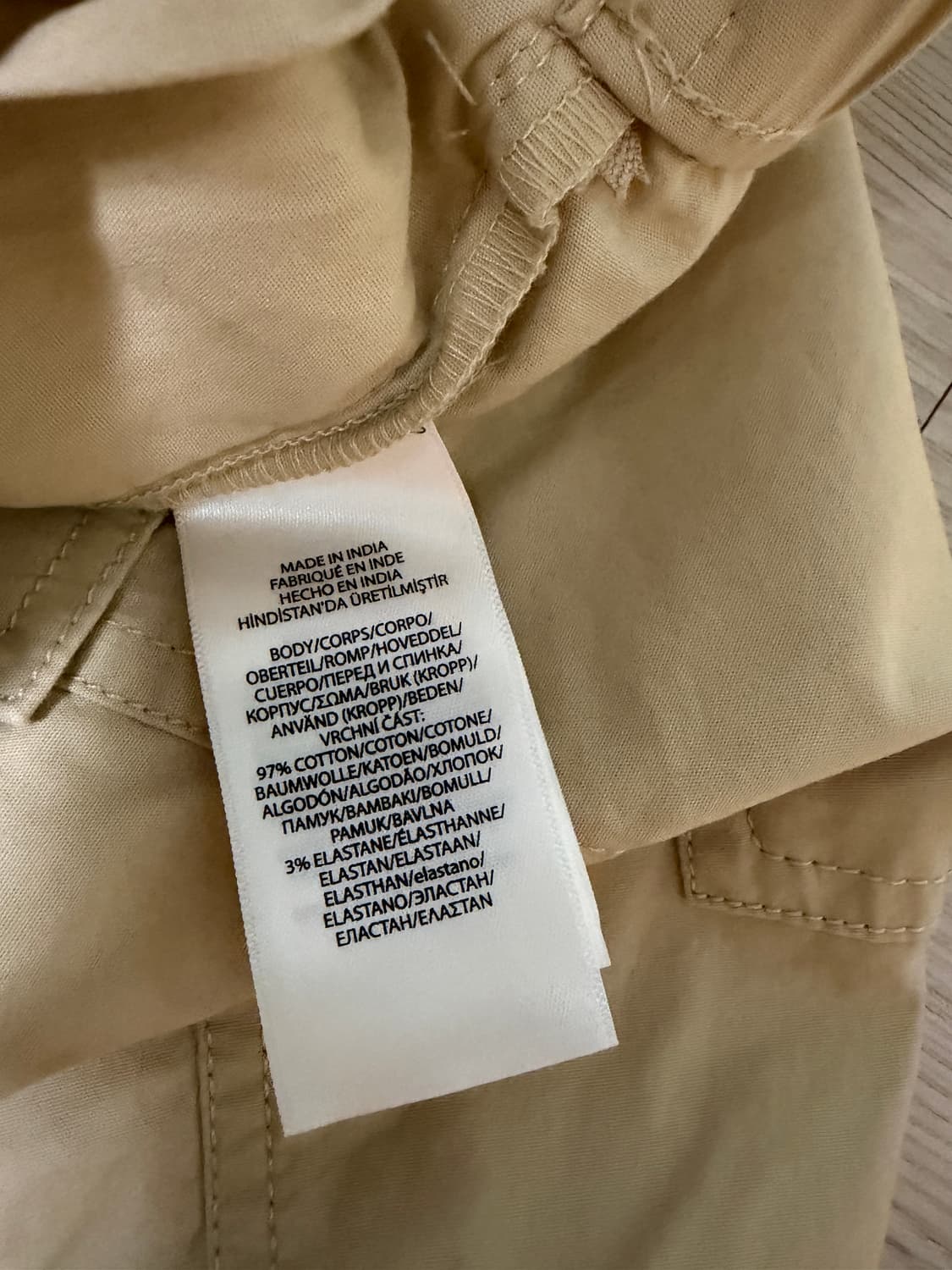 폴로 릴렉스핏 스트레치 포플린 팬츠(새상품) 상품이미지4