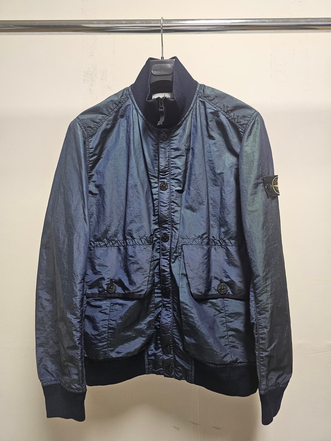 스톤아일랜드 NYLON METAL WATRO COLOUR WEFT 자켓 상품이미지1