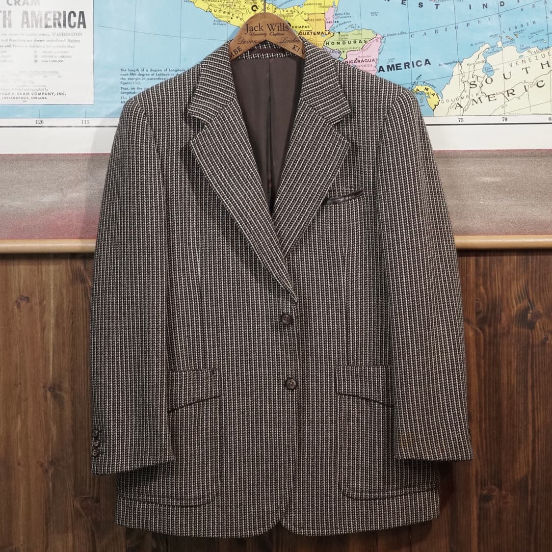 1990s 랑방 빈티지 헤링본 자켓 상품이미지2