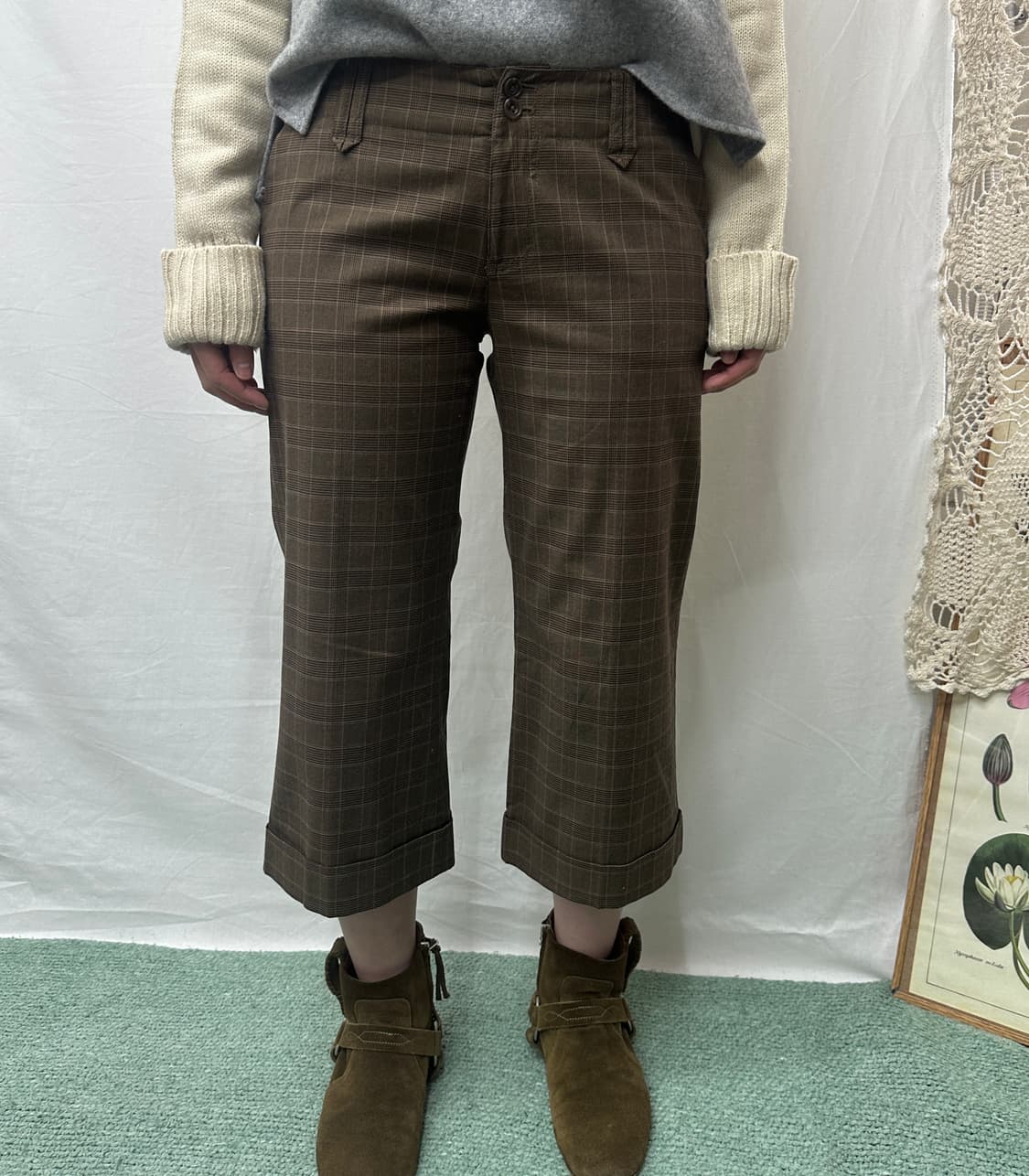 eddie bauer check pants 상품이미지2