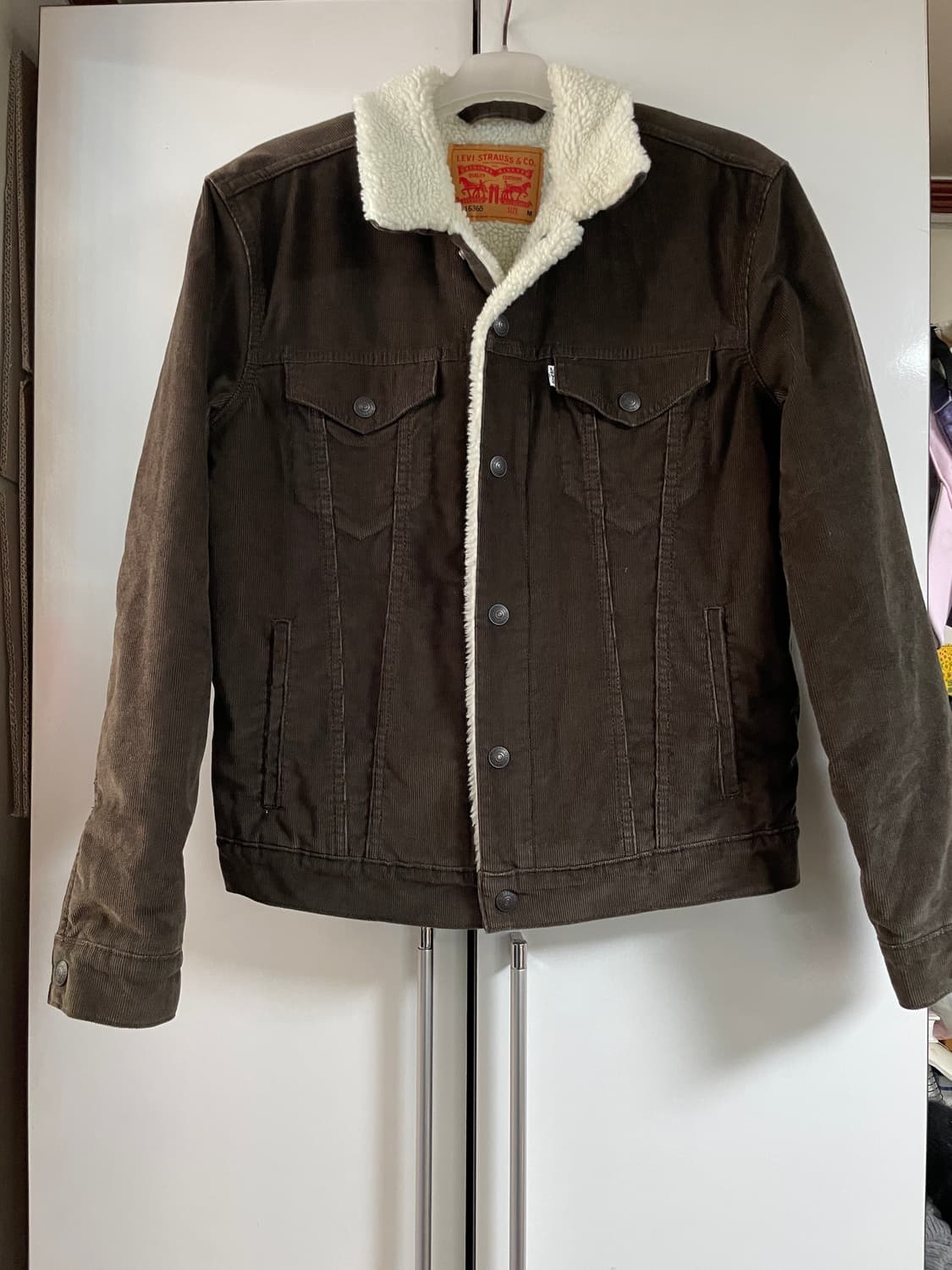 리바이스 코듀로이 쉐르파 트러커 자켓 상품이미지1