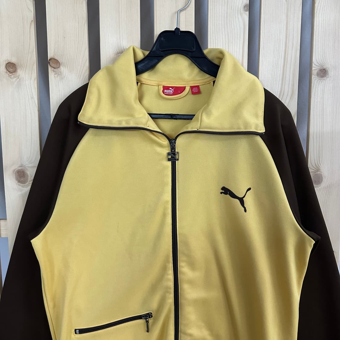 (L) 퓨마 초코바나나 브라운 져지 트랙탑 상품이미지4