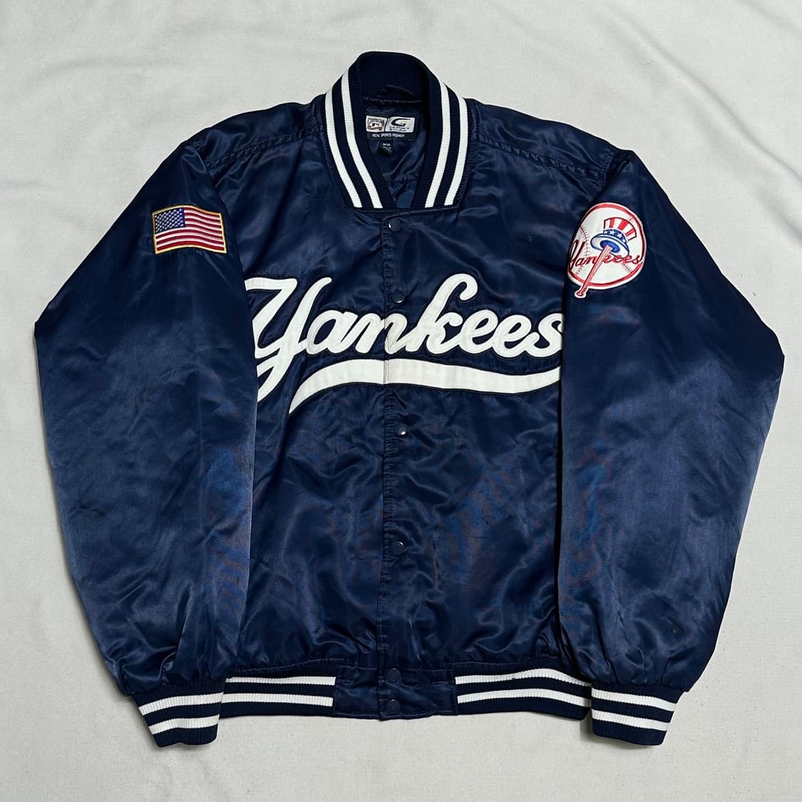 M 마제스틱 뉴욕 양키스 바시티 자켓 상품이미지2