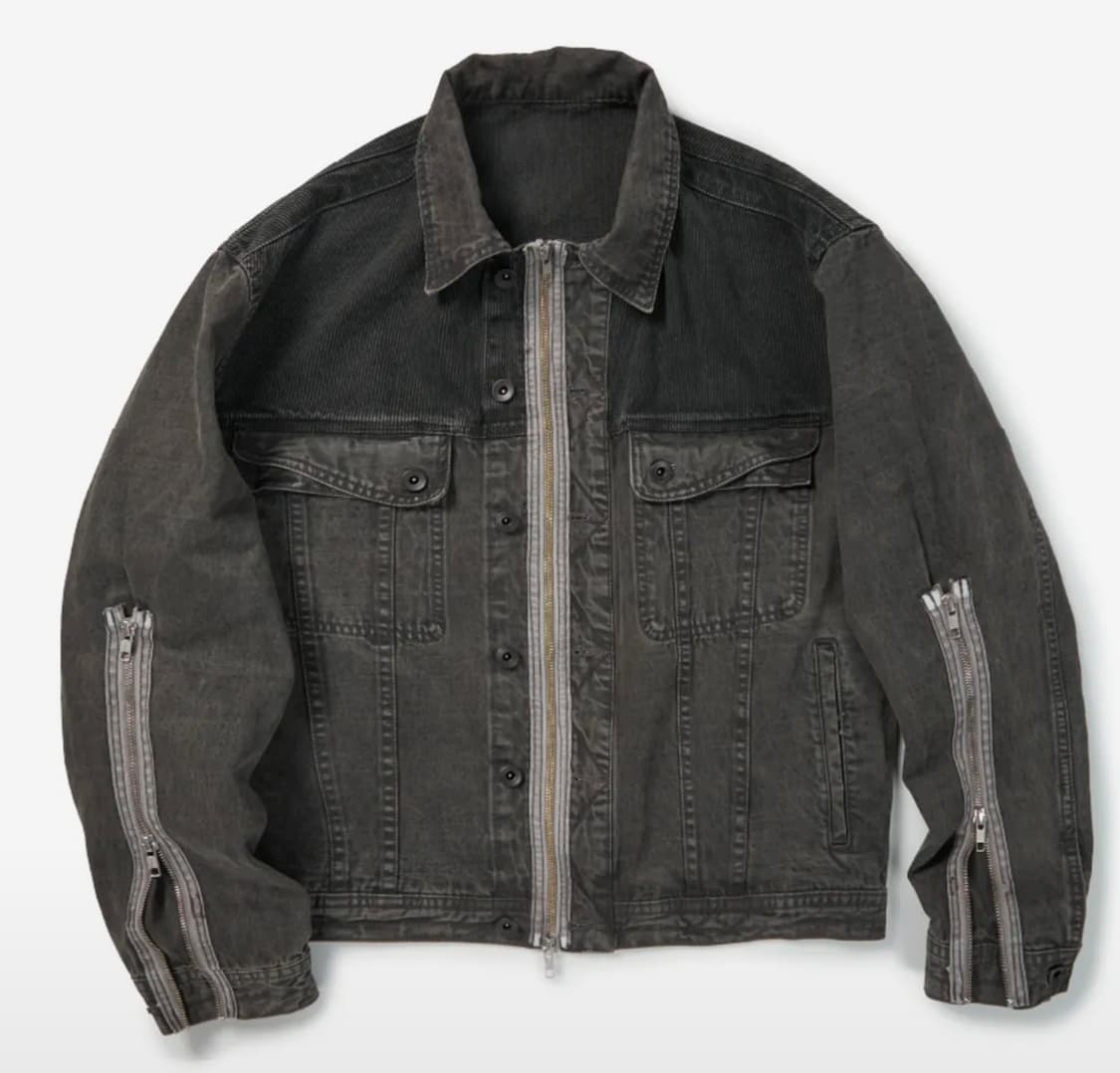 (이티씨이)
DYED ZIPPER TRUCKER JACKET 2.0 (C 상품이미지1