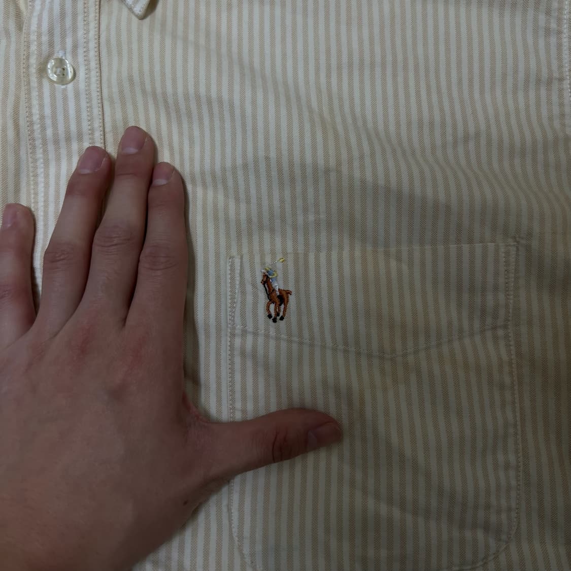 폴로 랄프로렌 스트라이프 셔츠 L/100  상품이미지3