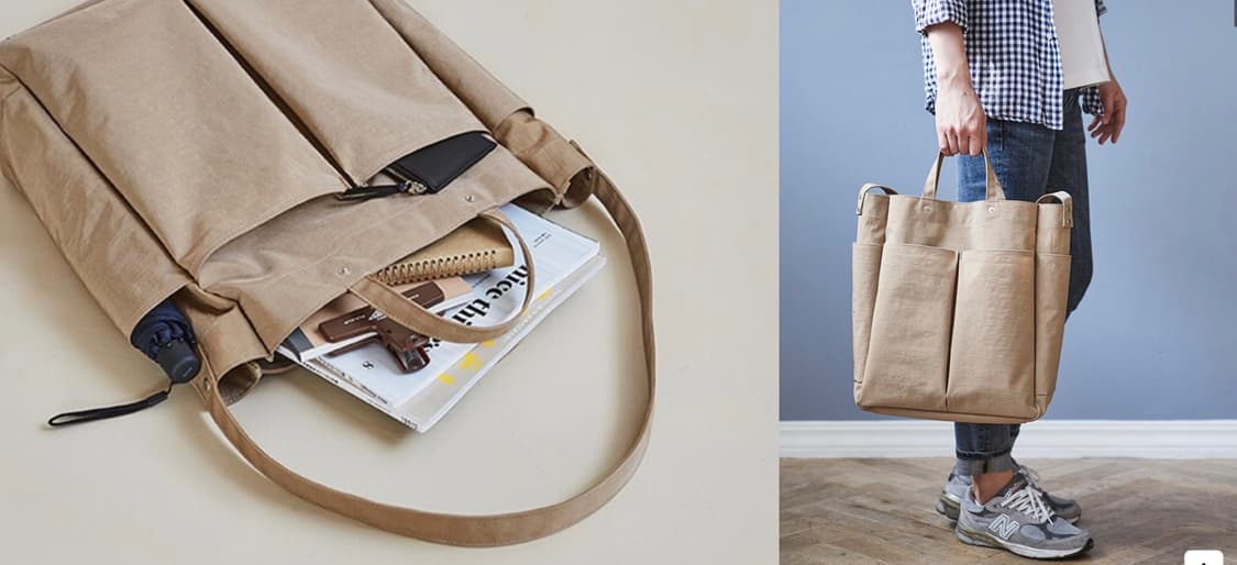 아이띵소 HEN DAY SHOPPER (Beige) 상품이미지3