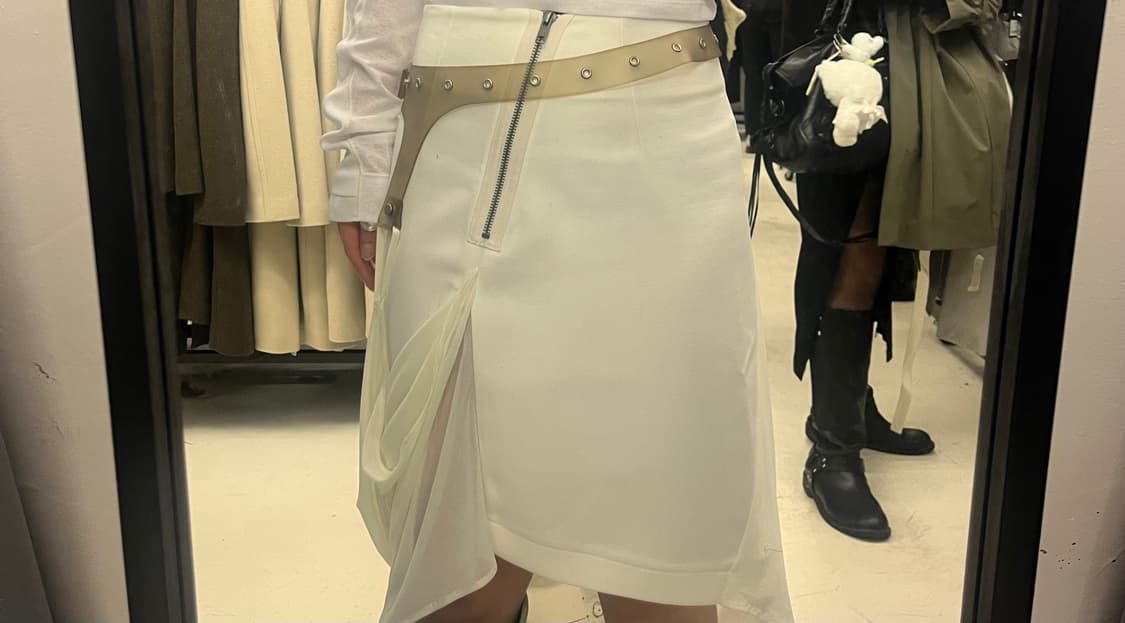 혜인서 graphic wrap skirt 상품이미지3