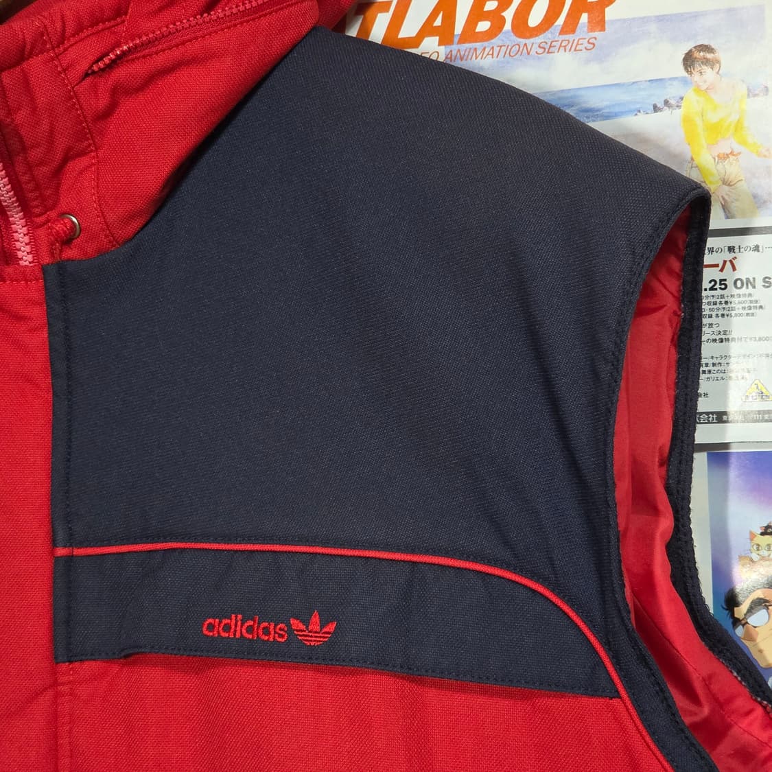  90'S 아디다스 데상트 일본판 패디드 베스트 상품이미지3