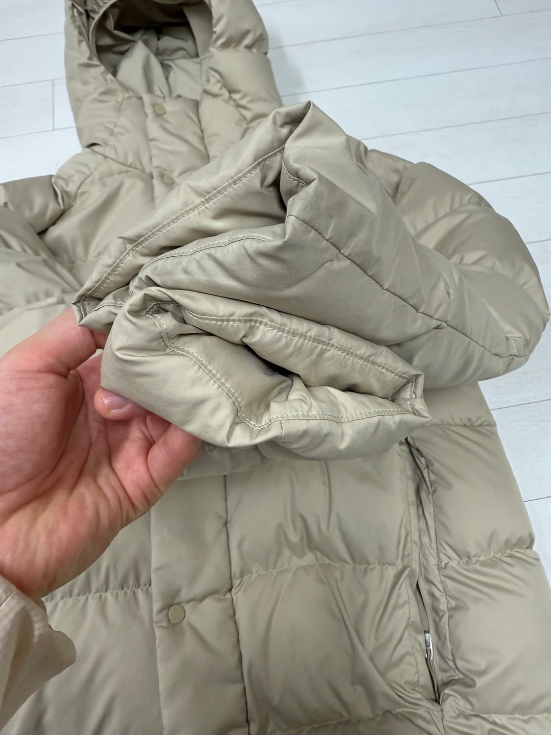 룰루레몬 패딩 M 사이즈 구스 다운   상태 괜찮습니다  8.5/10 하 상품이미지2