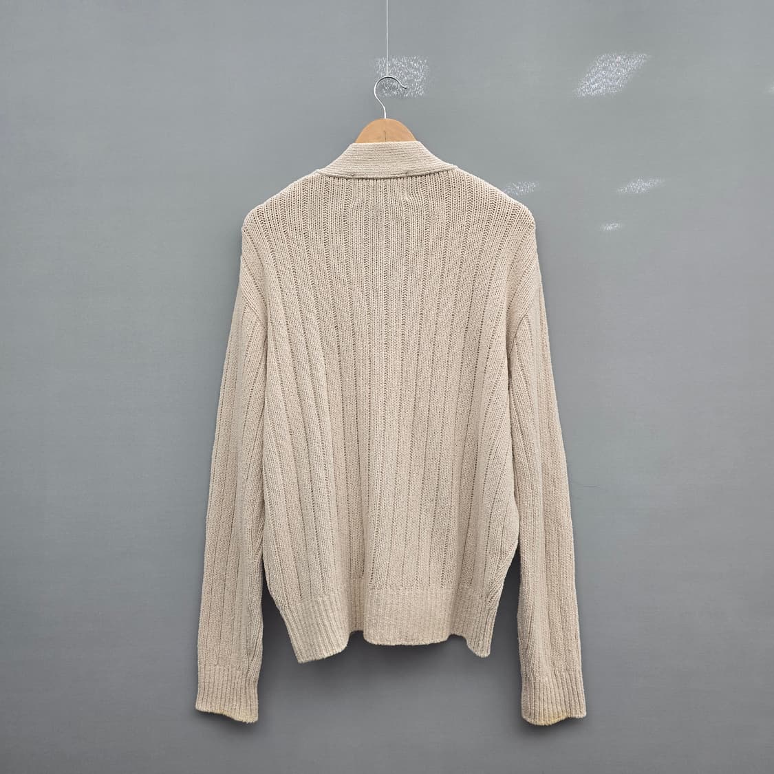 세터 SATUR 파로 오버 사이즈 부클 아이보리 가디건 상품이미지5