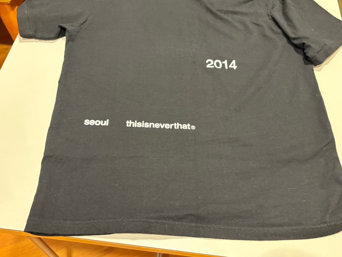 다스이즈네버댓 한정 반팔 상품이미지2