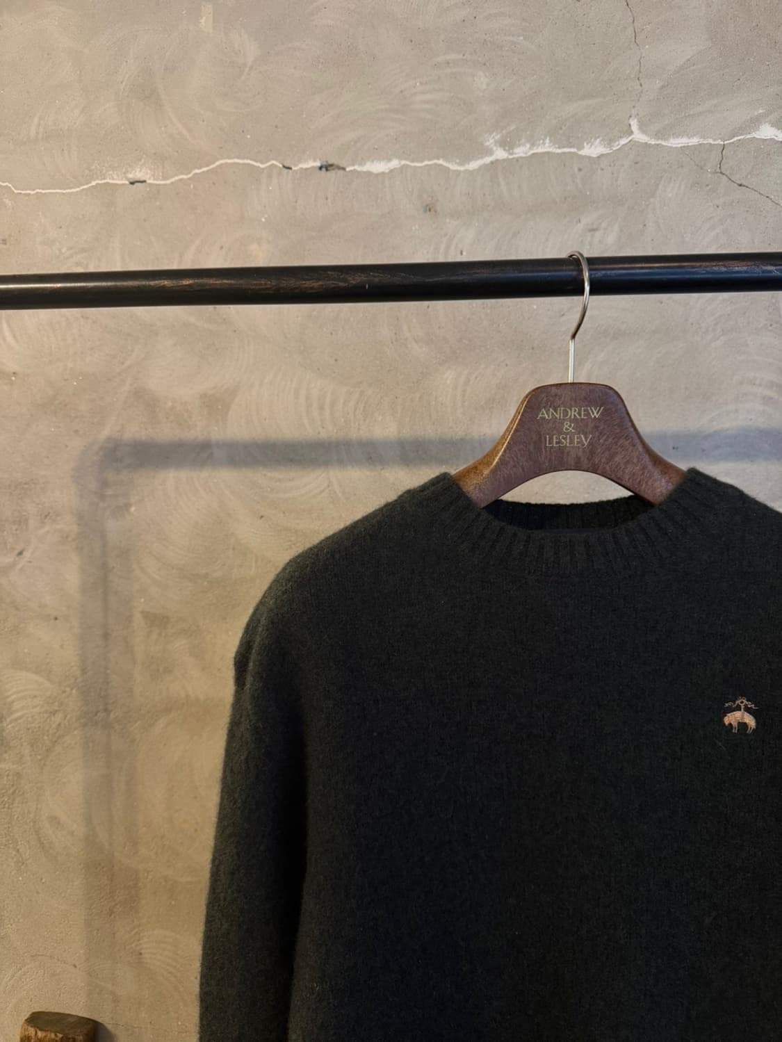 브룩스 브라더스 램스울 니트 슬림100 상품이미지2