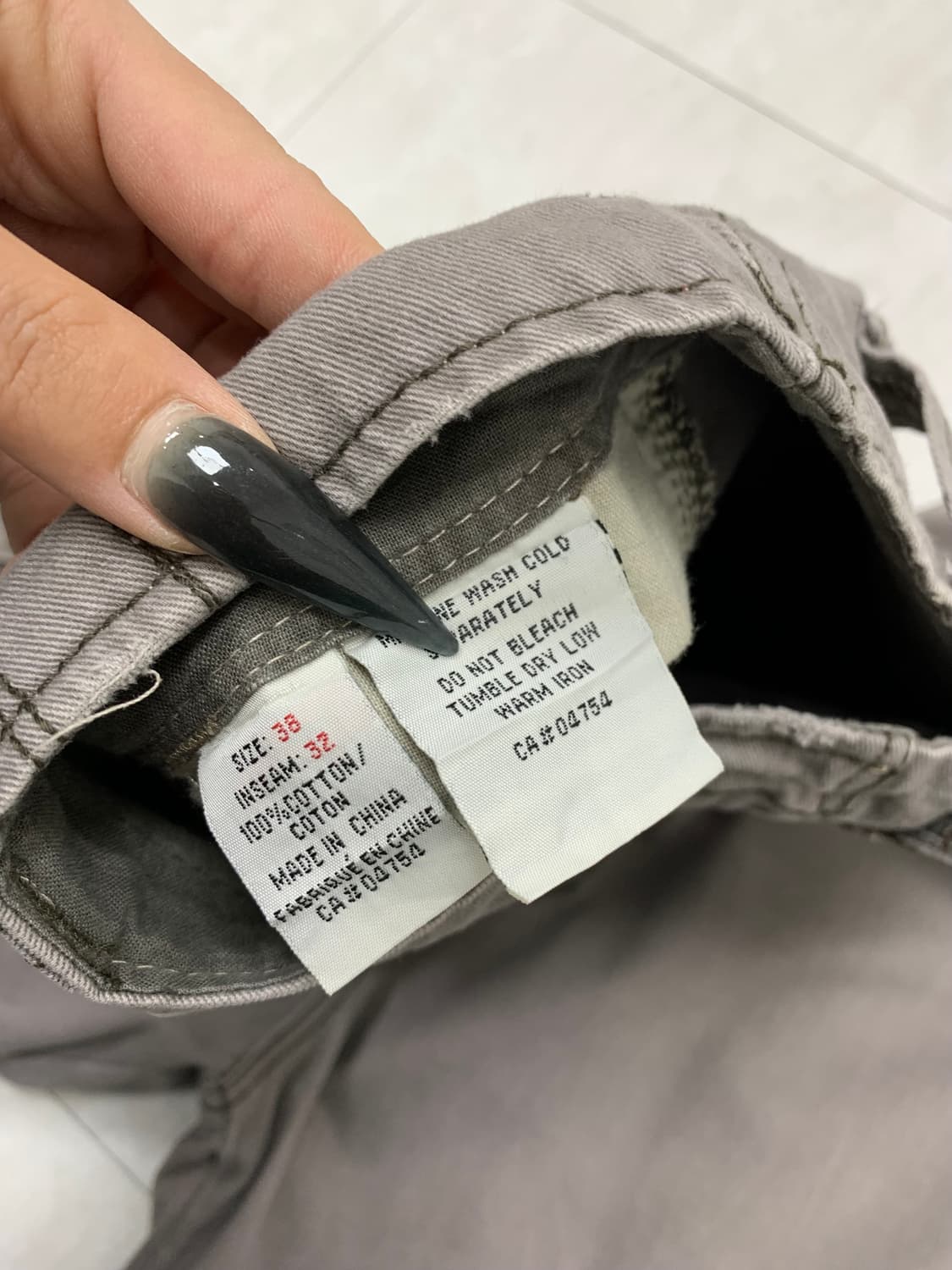 Unionbay 회색 카고팬츠 #442 상품이미지6