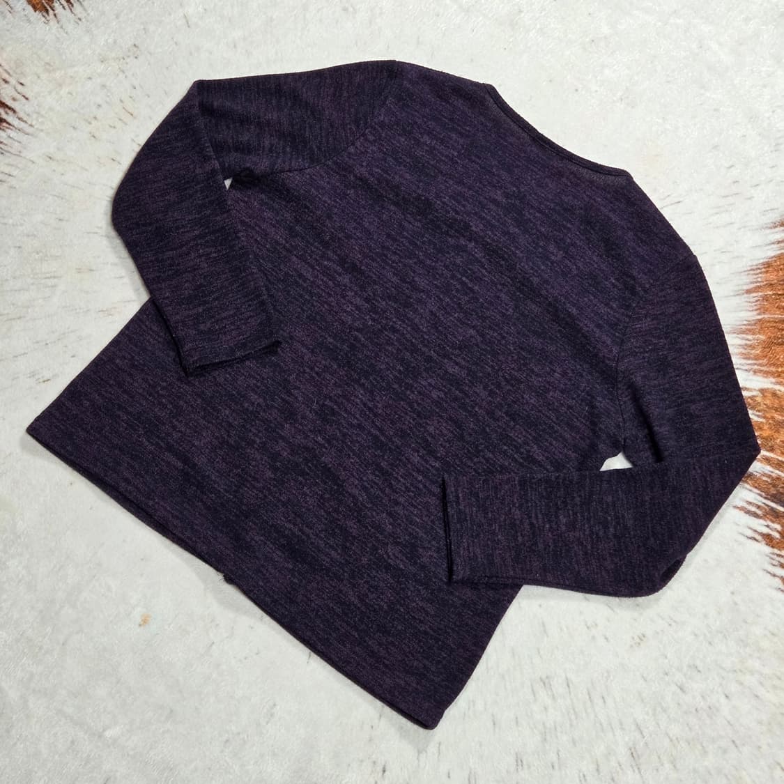 일본 빈티지 모리걸 퍼플 가디건 상품이미지4