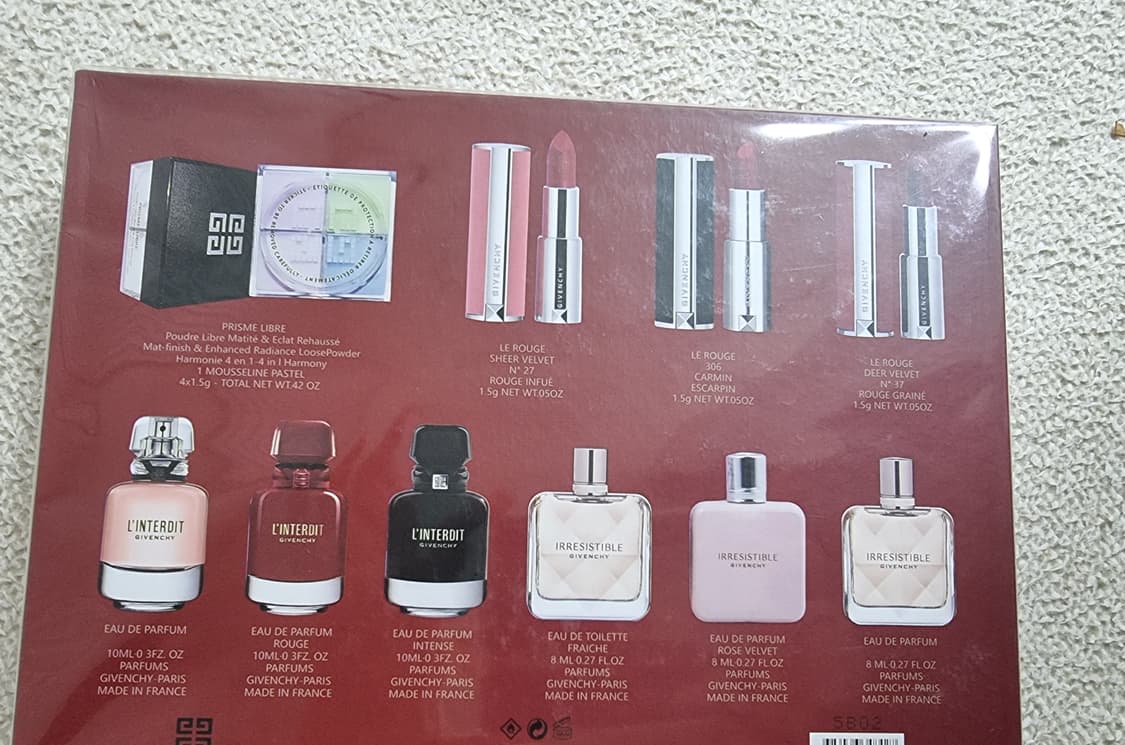 선물셋트)미개봉 10종 지방시 셋트 상품이미지3