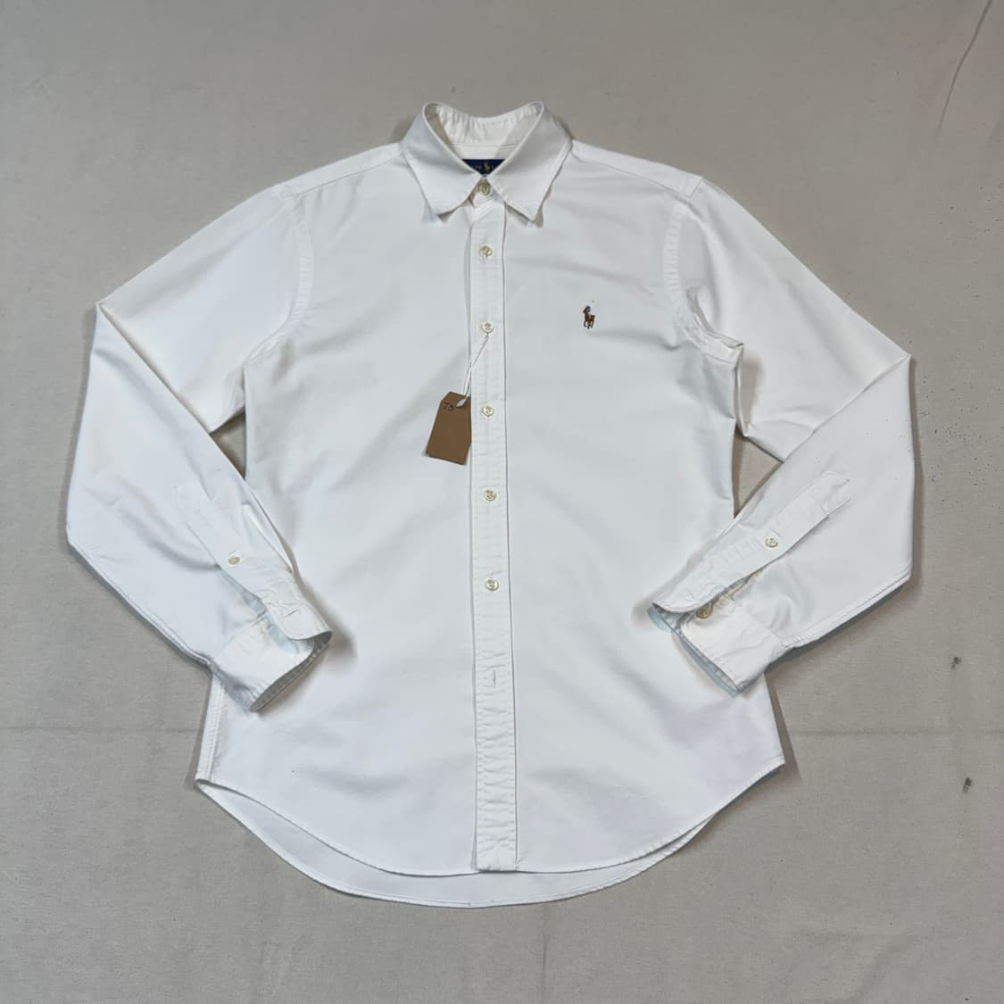M) 폴로 랄프로렌 클래식 화이트 옥스포드 셔츠 T3 상품이미지1