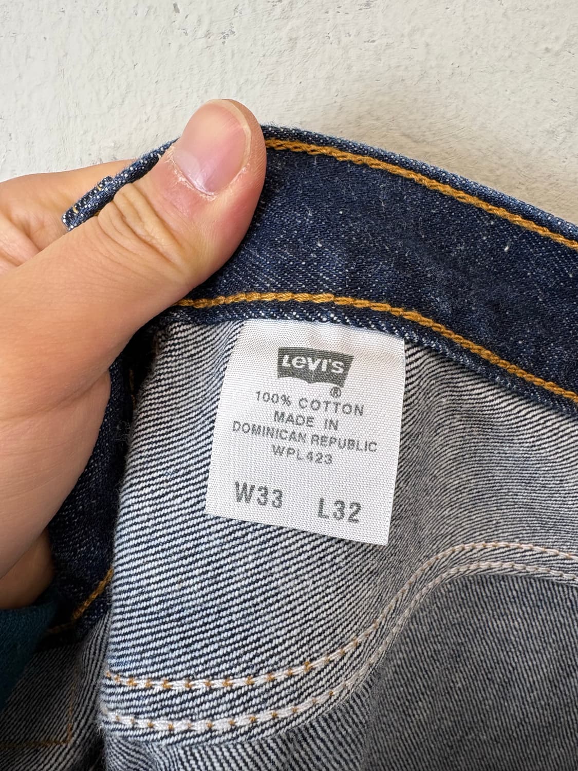 리바이스 501XX 00s 빈티지 리지드 데님팬츠 상품이미지8