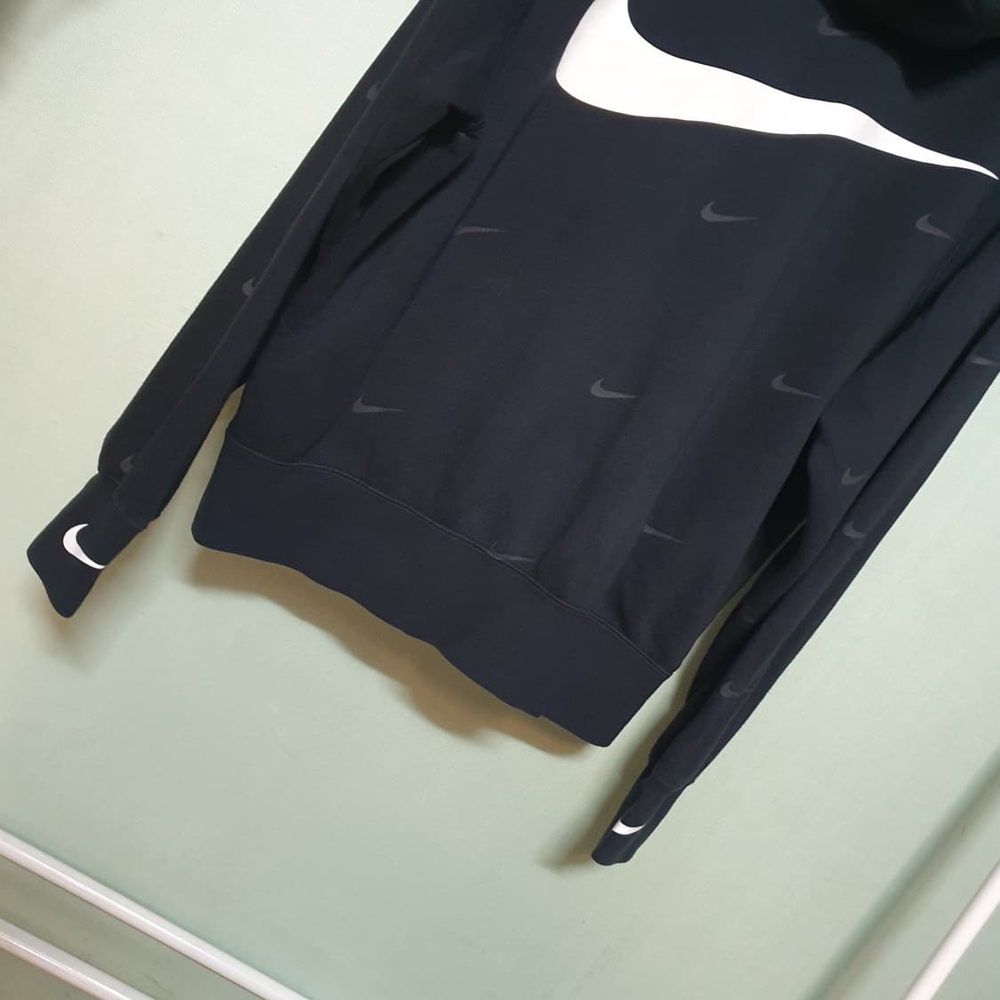 나이키 멀티로고 빅스우시 기모 후드집업 110 상품이미지9