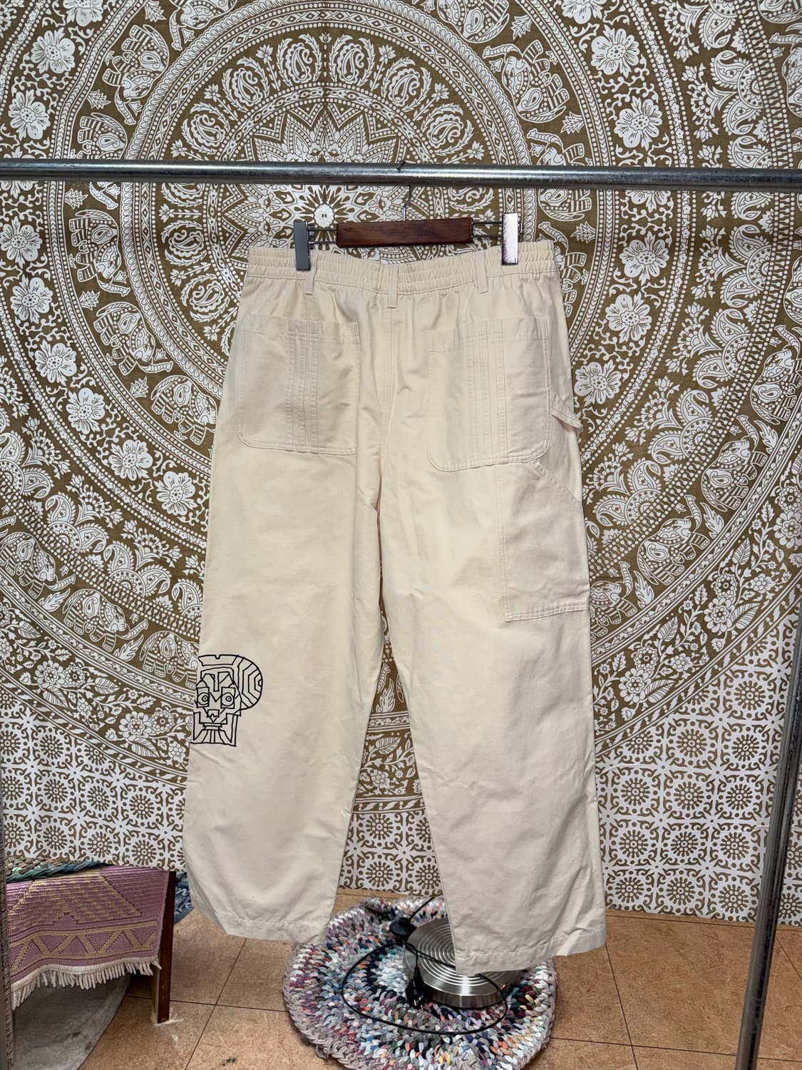 아디다스x마크곤잘레스 슈무포일 페인트 밴딩 코튼팬츠  상품이미지6