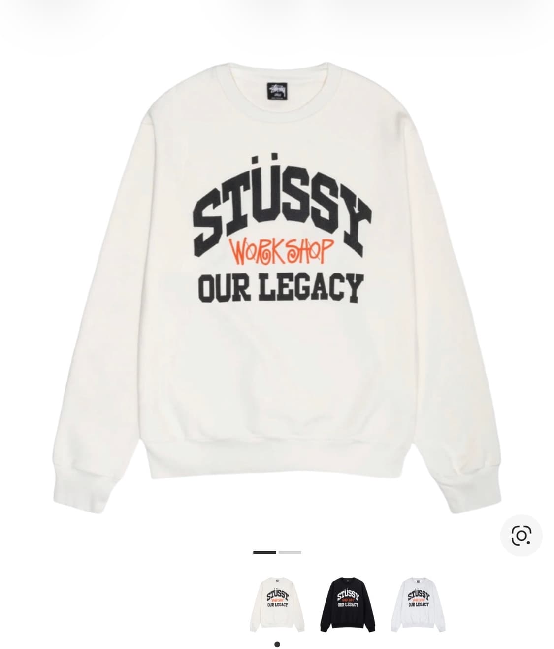 [L] 스투시 x 아워레가시 크루넥 상품이미지5