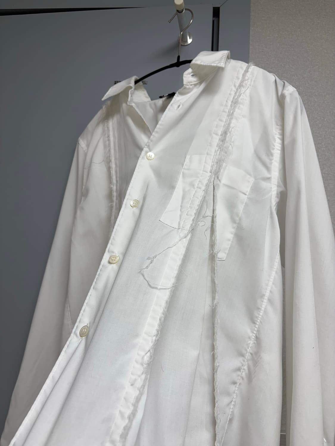 꼼데가르송 블랙 - 화이트 블라우스 셔츠 상품이미지6