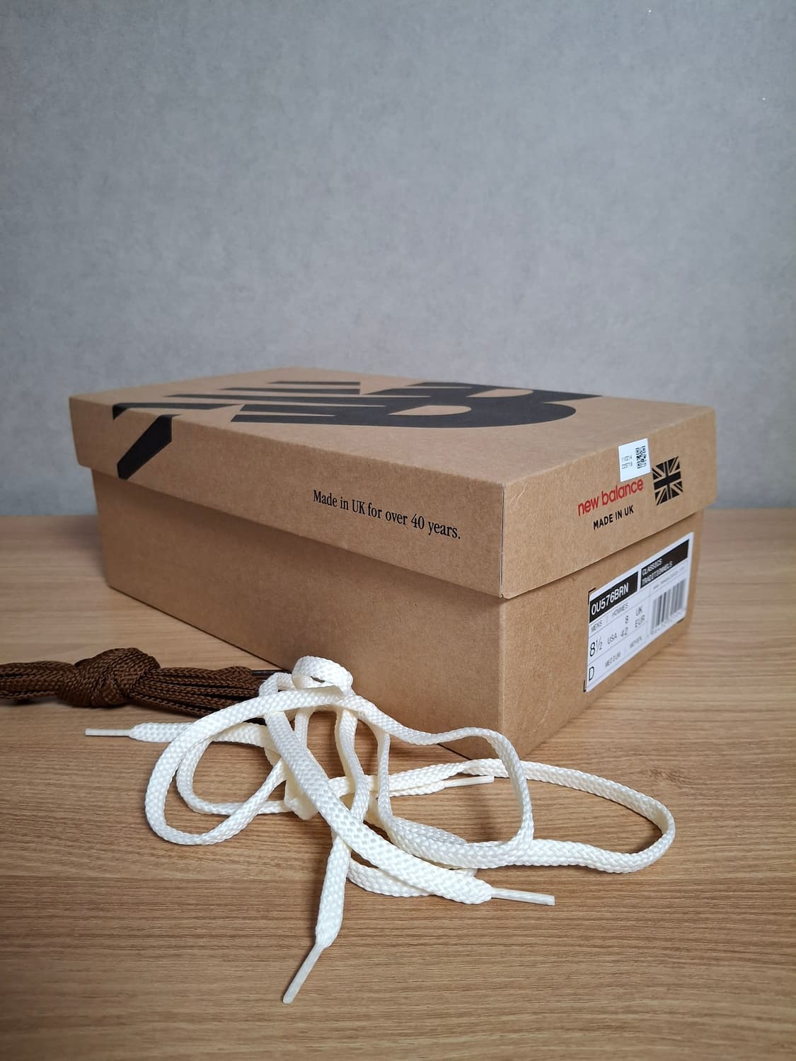 265) 뉴발란스 576 메이드 인 UK 몽스 로브 코코넛 밀크 상품이미지9