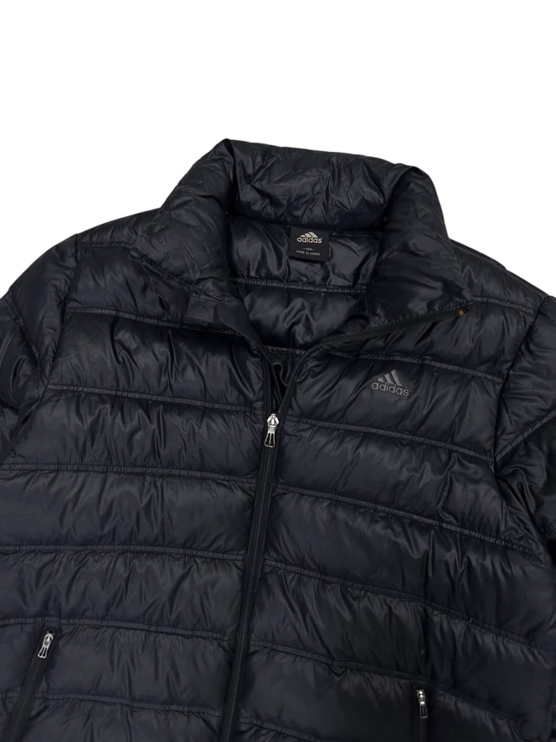 아디다스 올드스쿨 구스다운 경량패딩 블랙 (L) 상품이미지3