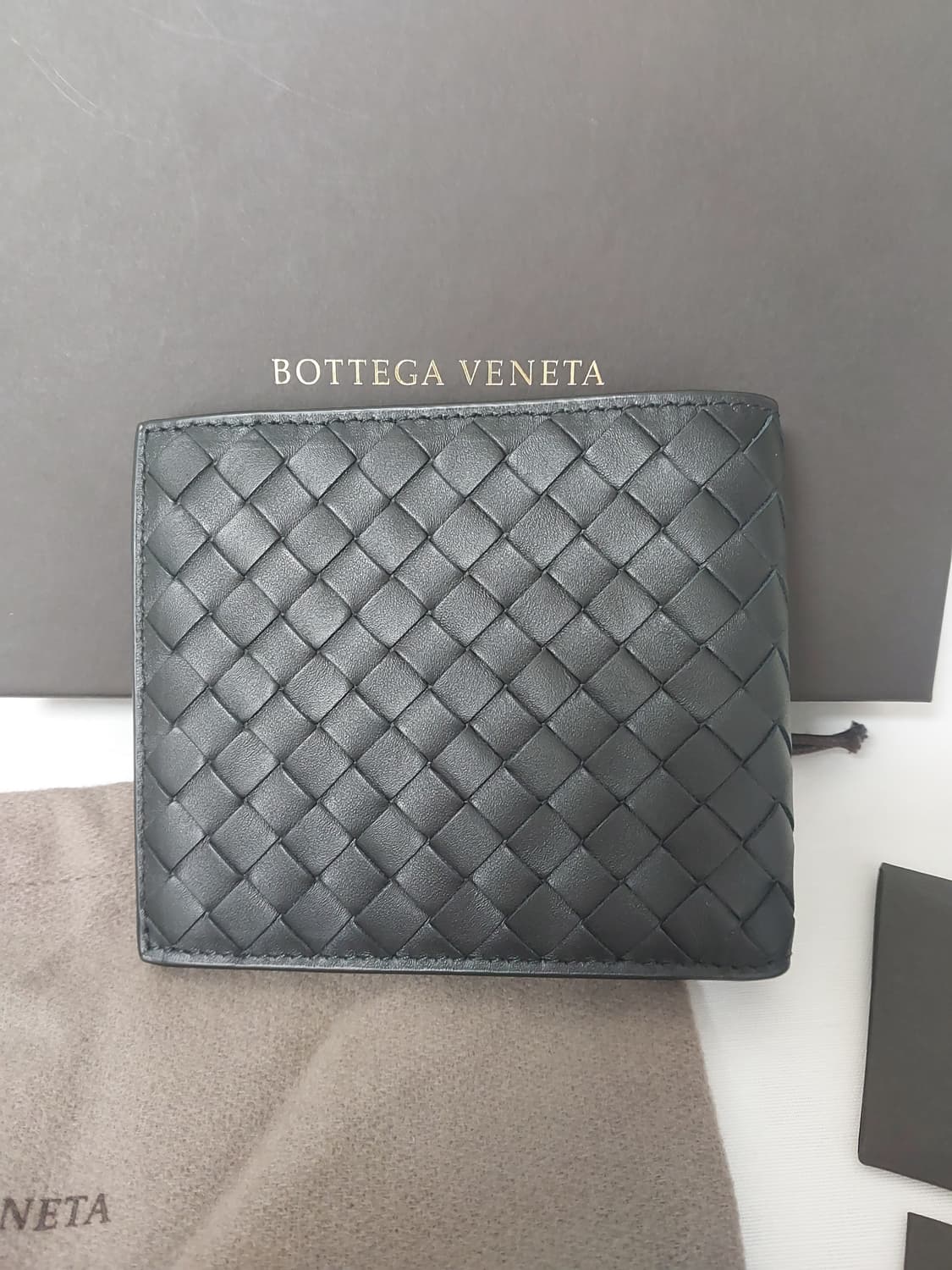 [미사용/정품] 보테가베네타 인트레치아토 반지갑 상품이미지3