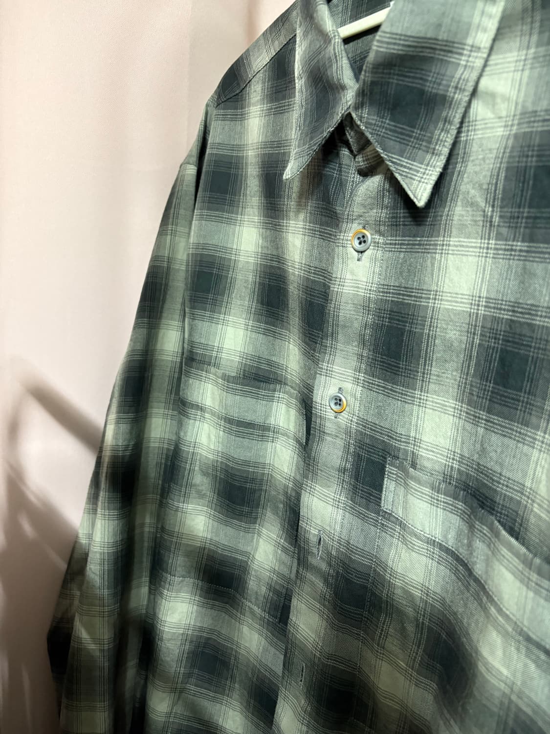 마이라이브러리 벨리에 데이드림 옴브레 체크셔츠 04 상품이미지2