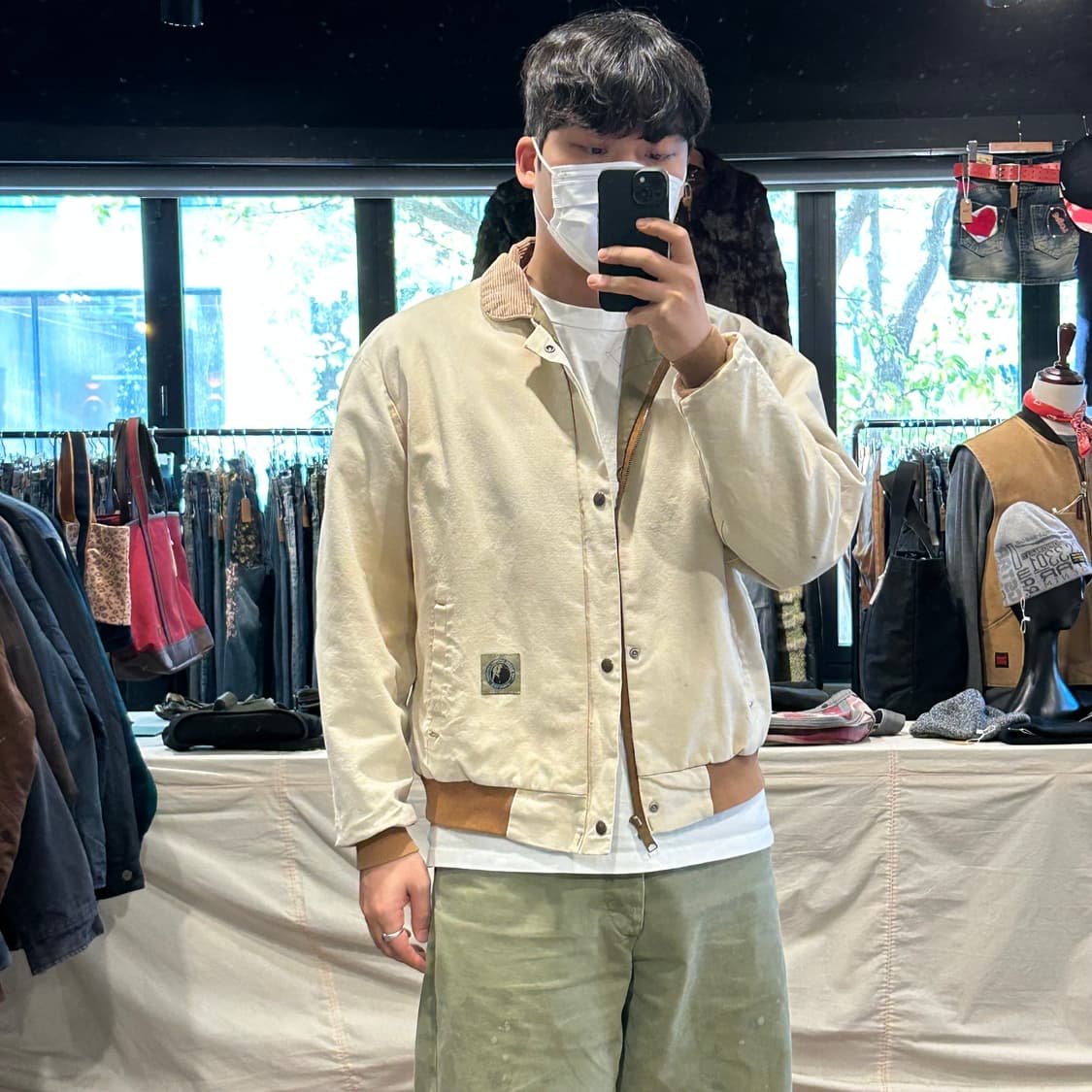 L) BERNE USA 빈티지 워크웨어 워크 자켓 상품이미지8