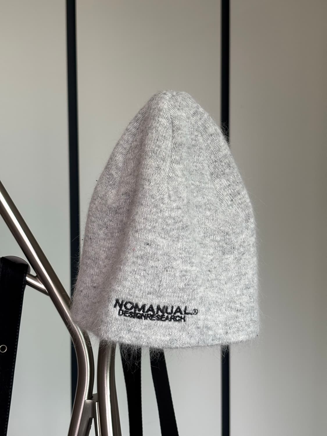 NM HAIRY BEANIE - LIGHT GRAY 상품이미지2
